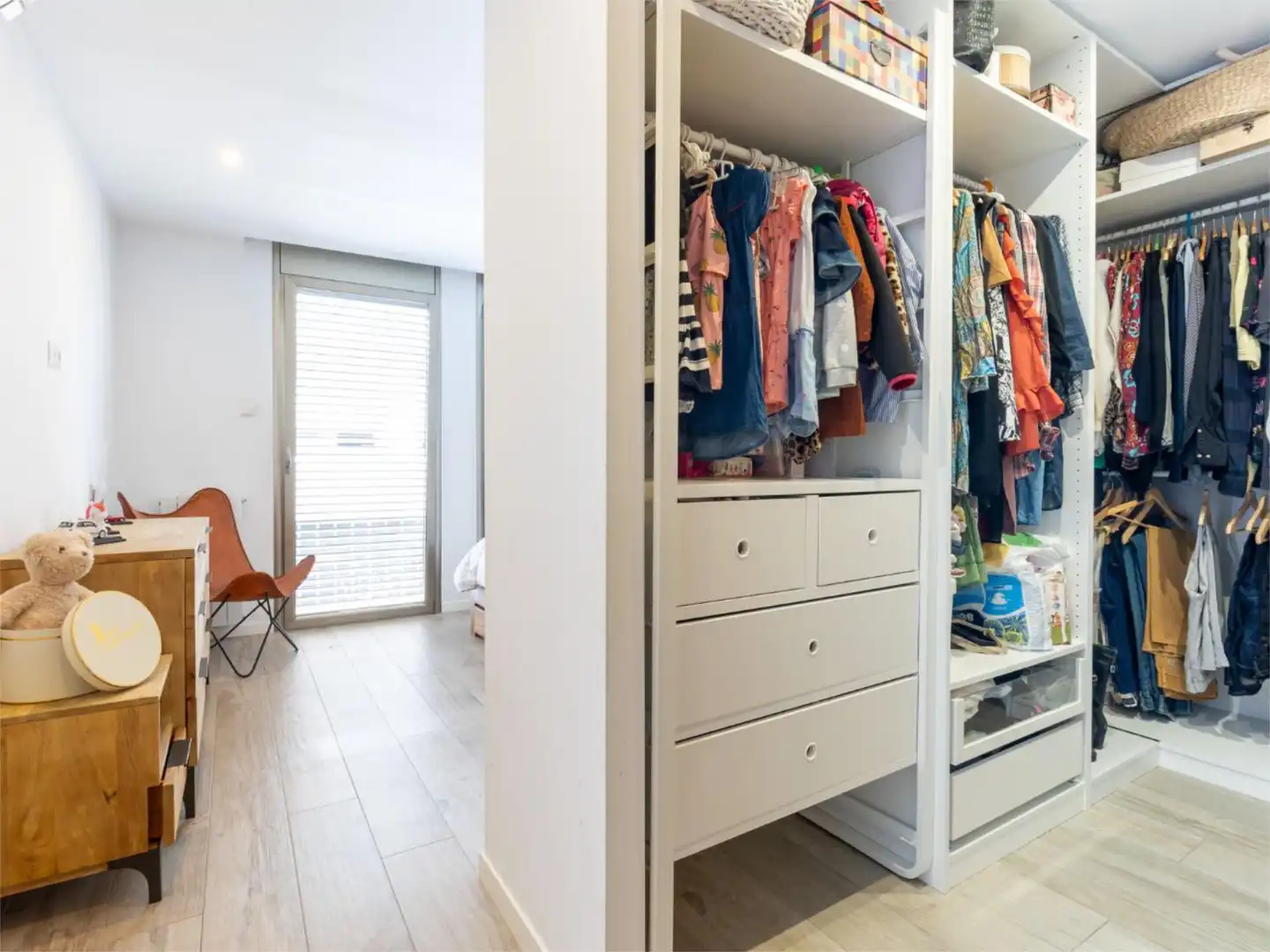 Wohnung zum Verkauf in Carrer de Sant Maties, 52, Creu Alta Schlafzimmer von Wohnung zum Verkauf in Sabadell mit Klimaanlage, Heizung und Terrasse