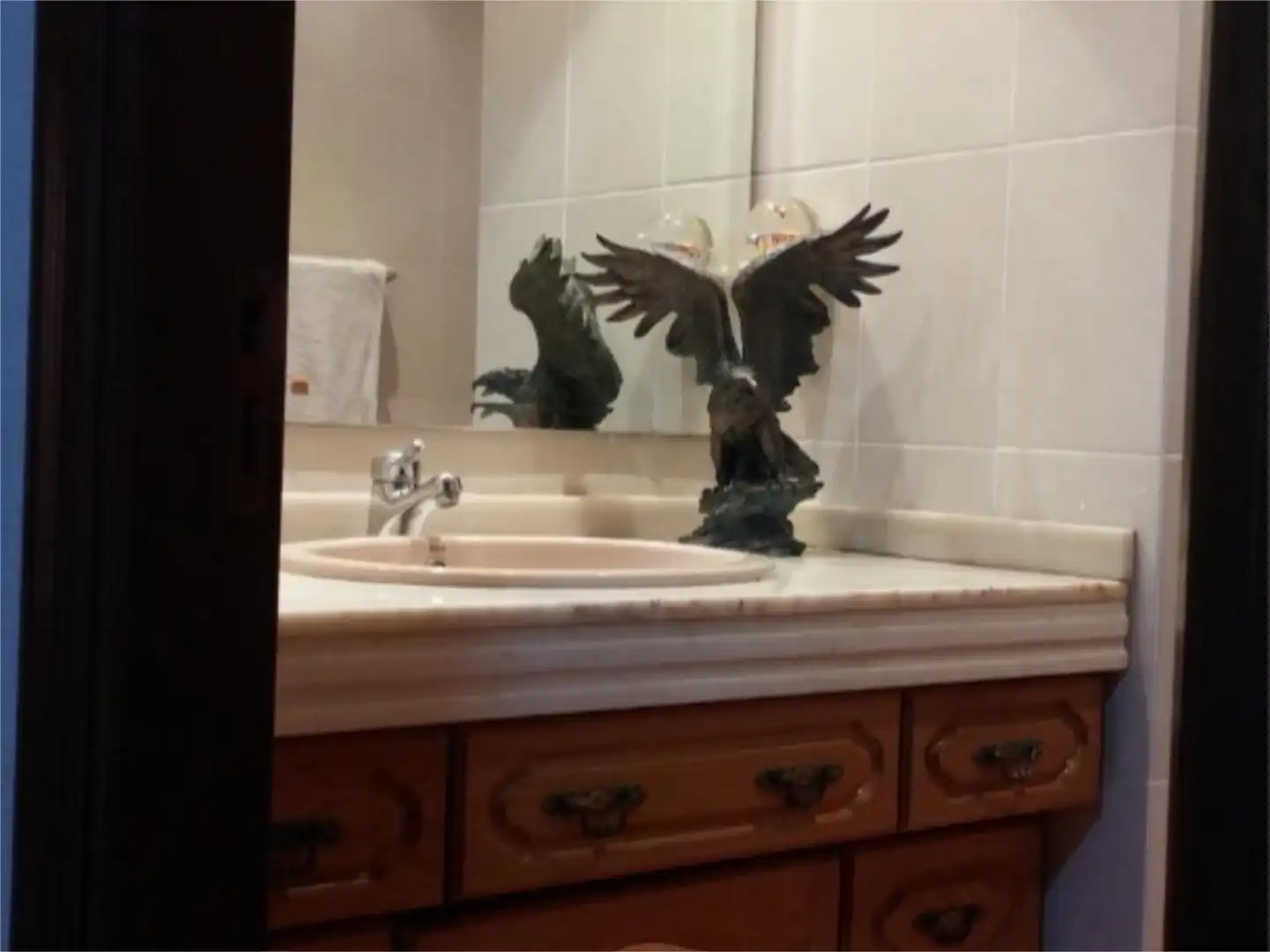 Bathroom of Flat for sale in Alcàsser  with Air Conditioner, Terrace and Swimming Pool