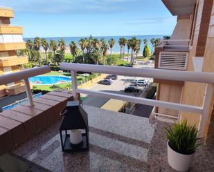 Exterior view of Flat to rent in Oropesa del Mar / Orpesa  with Air Conditioner, Terrace and Swimming Pool