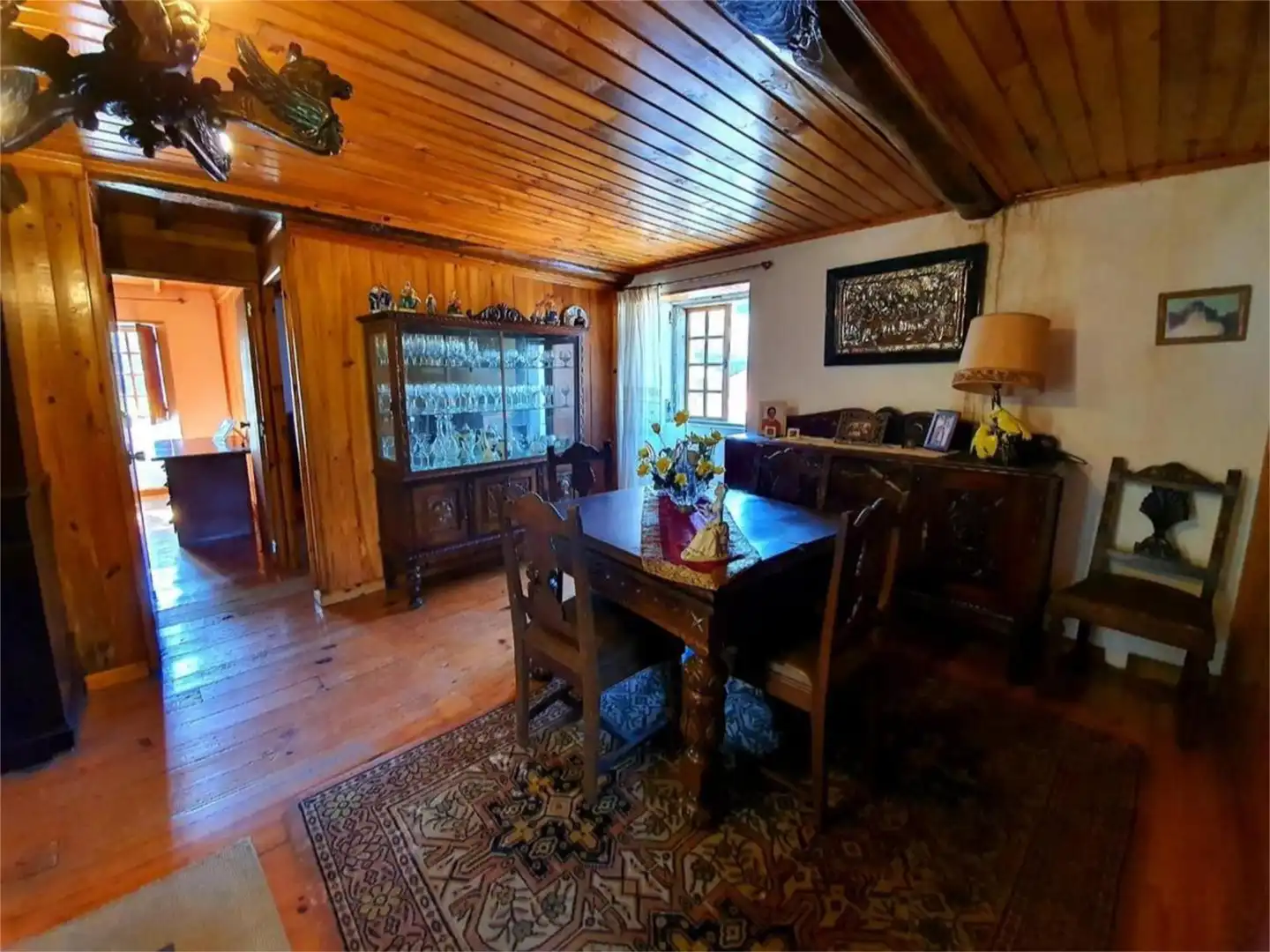 Wohnung zum Verkauf in Lugar Meroi, 2, As Somozas Esszimmer von Wohnung zum Verkauf in As Somozas mit Heizung, Privatgarten und Parkett