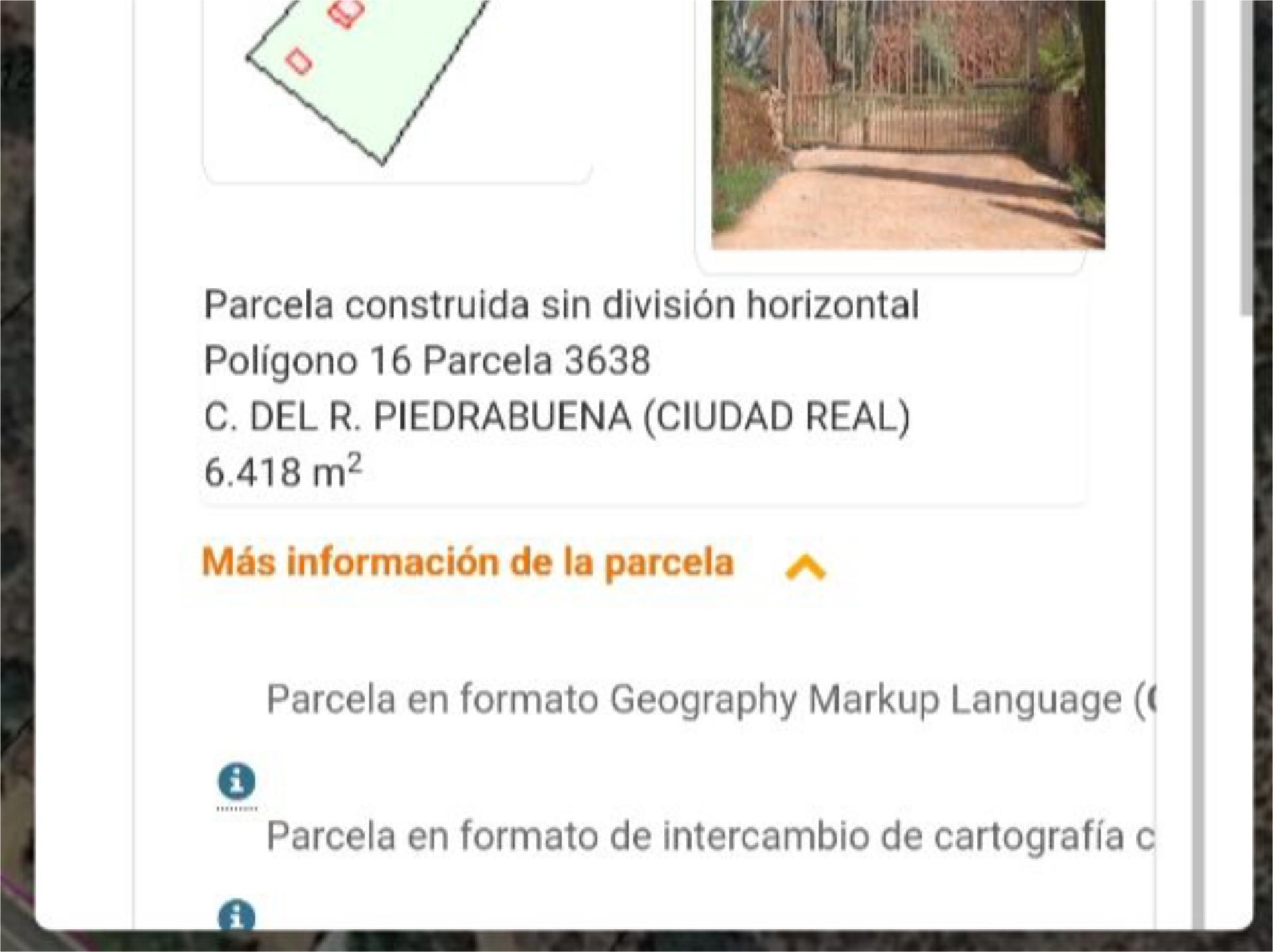Land for sale in Piedrabuena