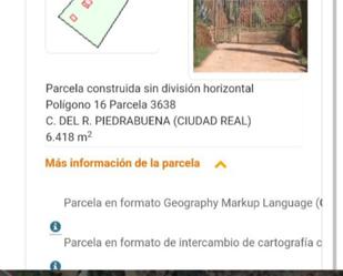 Land for sale in Piedrabuena