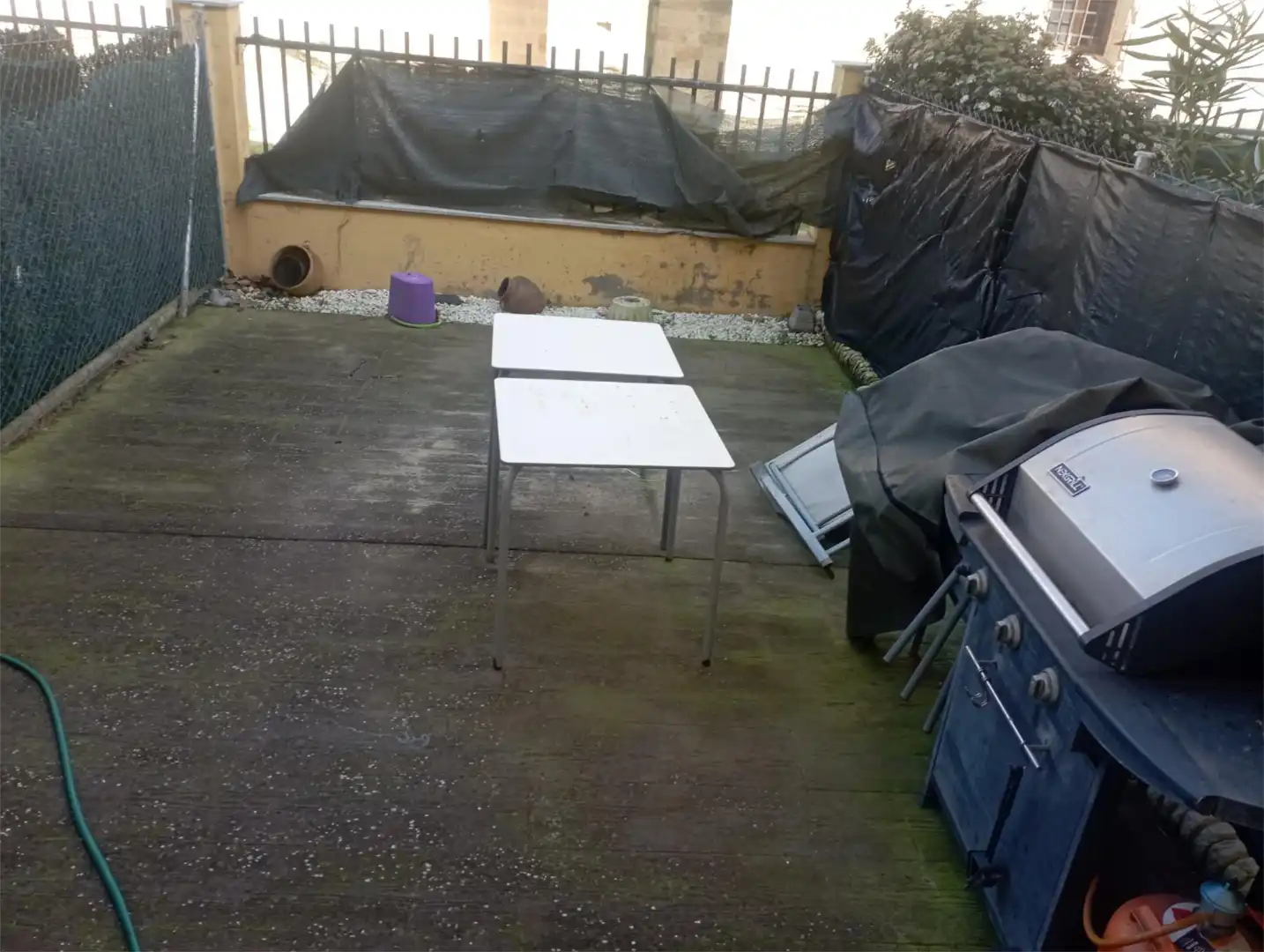 Wohnung zum Verkauf in Calle San Esteban, 35, Castellanos de Moriscos Terrasse von Wohnung zum Verkauf in Castellanos de Moriscos mit Heizung, Privatgarten und Parkett