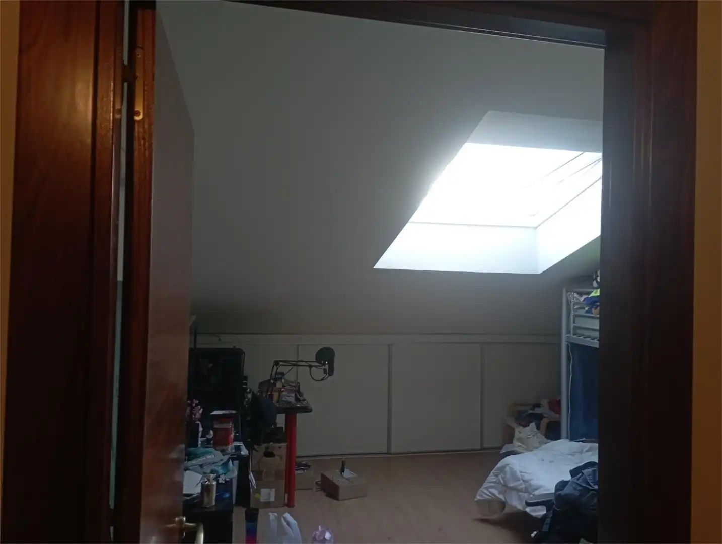 Wohnung zum Verkauf in Calle San Esteban, 35, Castellanos de Moriscos Schlafzimmer von Wohnung zum Verkauf in Castellanos de Moriscos mit Heizung, Privatgarten und Parkett