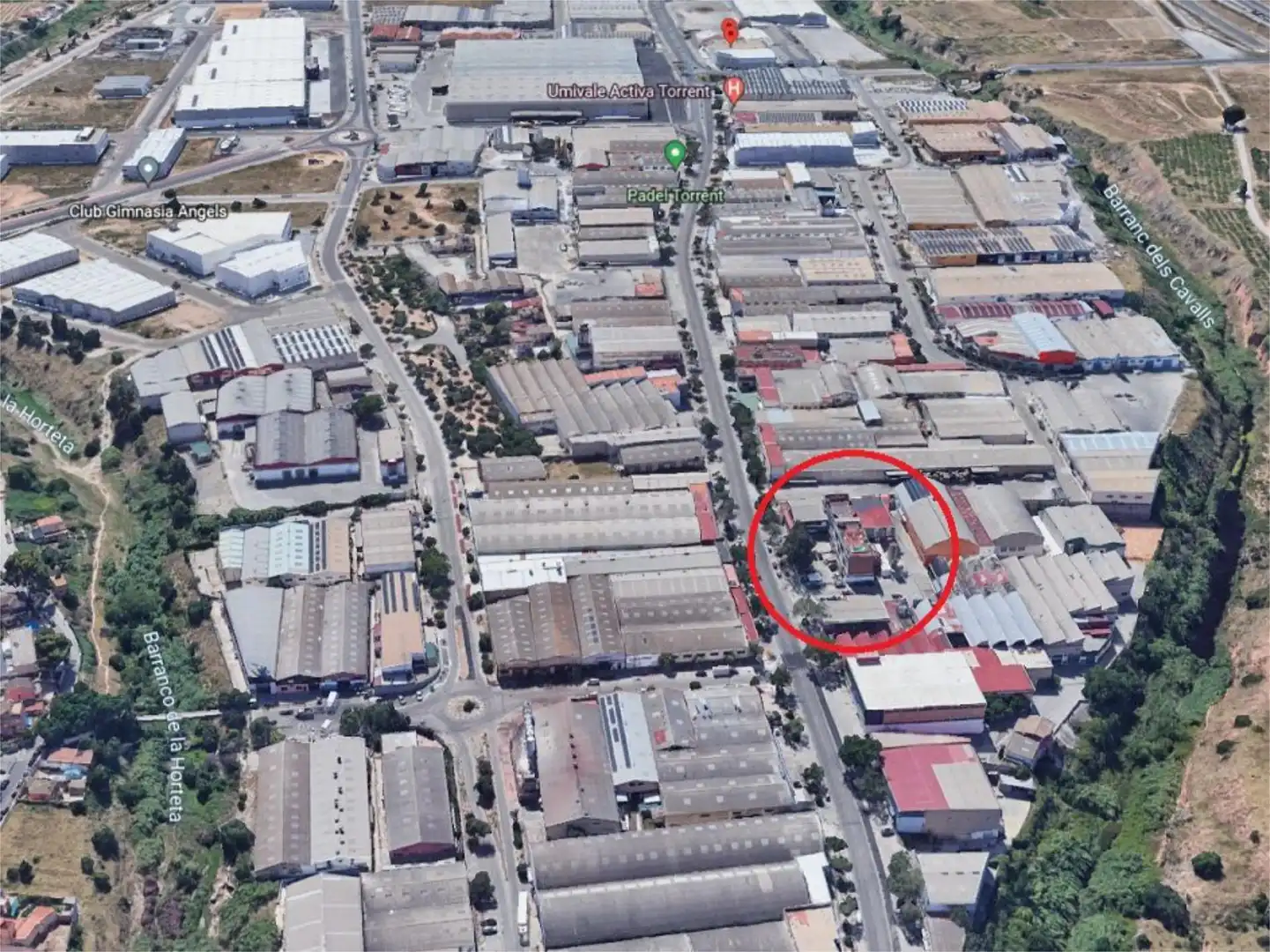 Oficina de alquiler en Carrer del Mas del Jutge, 12, Poligono Mas del Jutge Vista exterior de Oficina de alquiler en Torrent