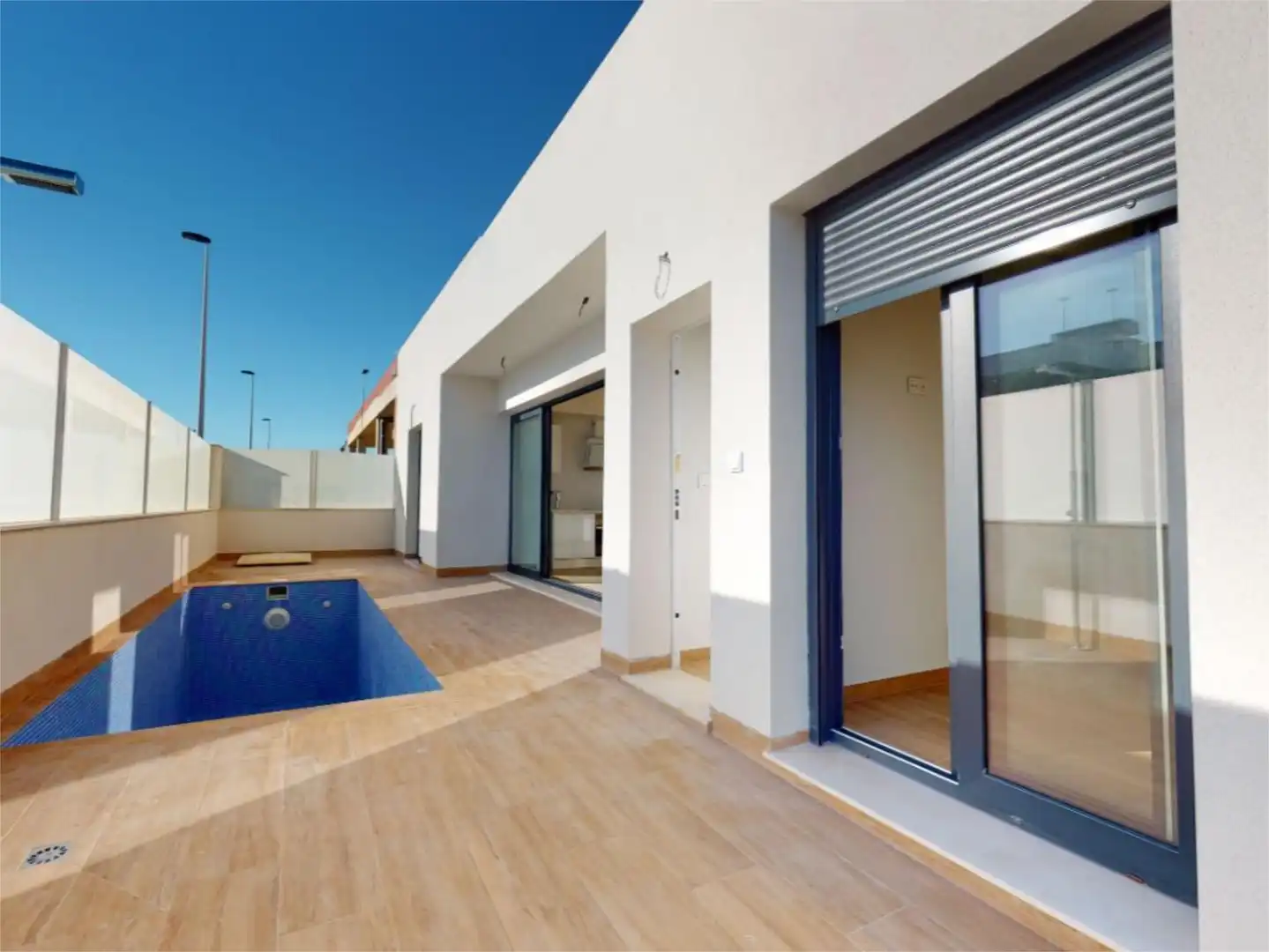 Piscina de Casa adosada en venta en San Pedro del Pinatar con Terraza y Piscina