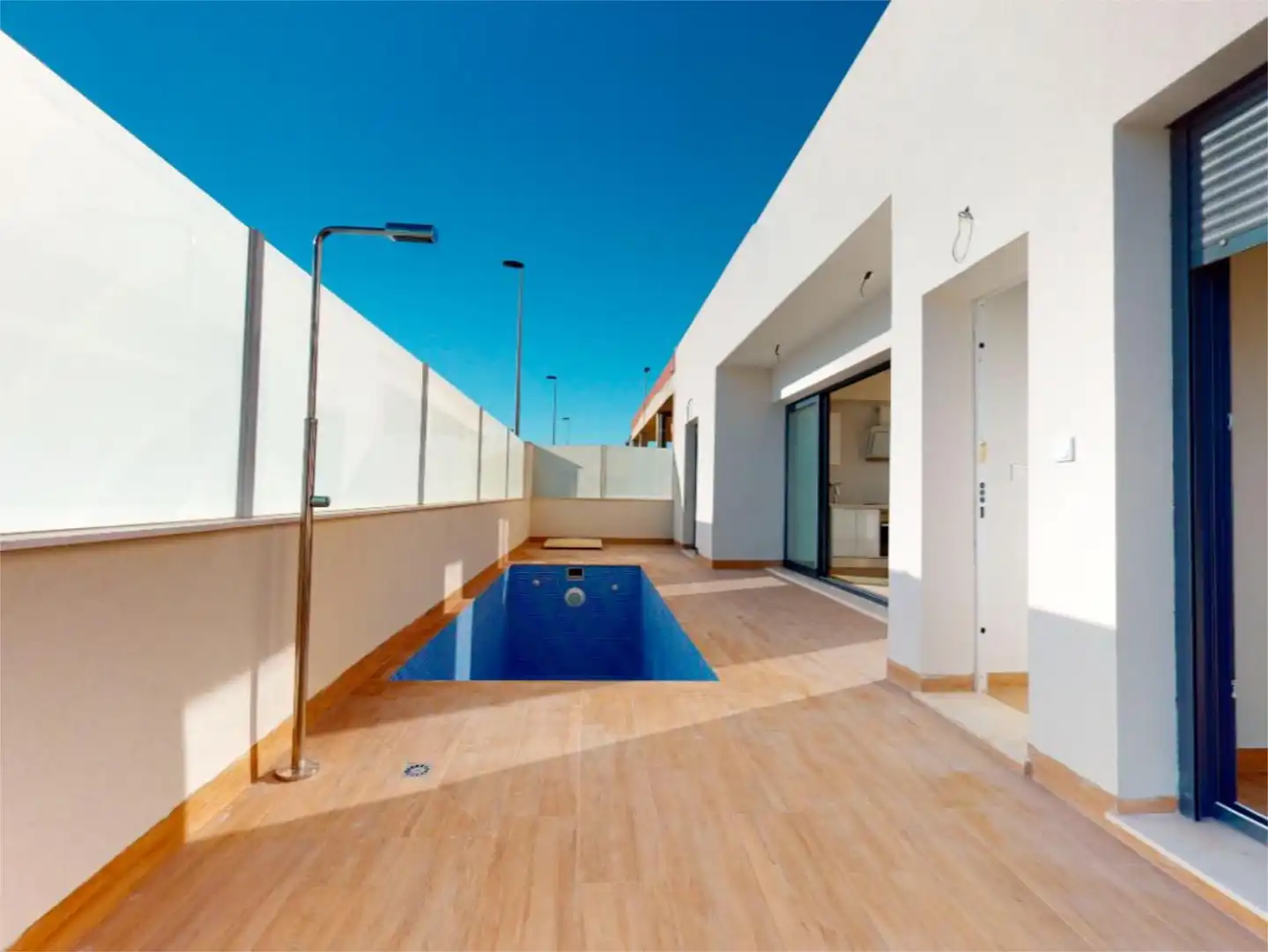 Piscina de Casa adosada en venta en San Pedro del Pinatar con Terraza y Piscina