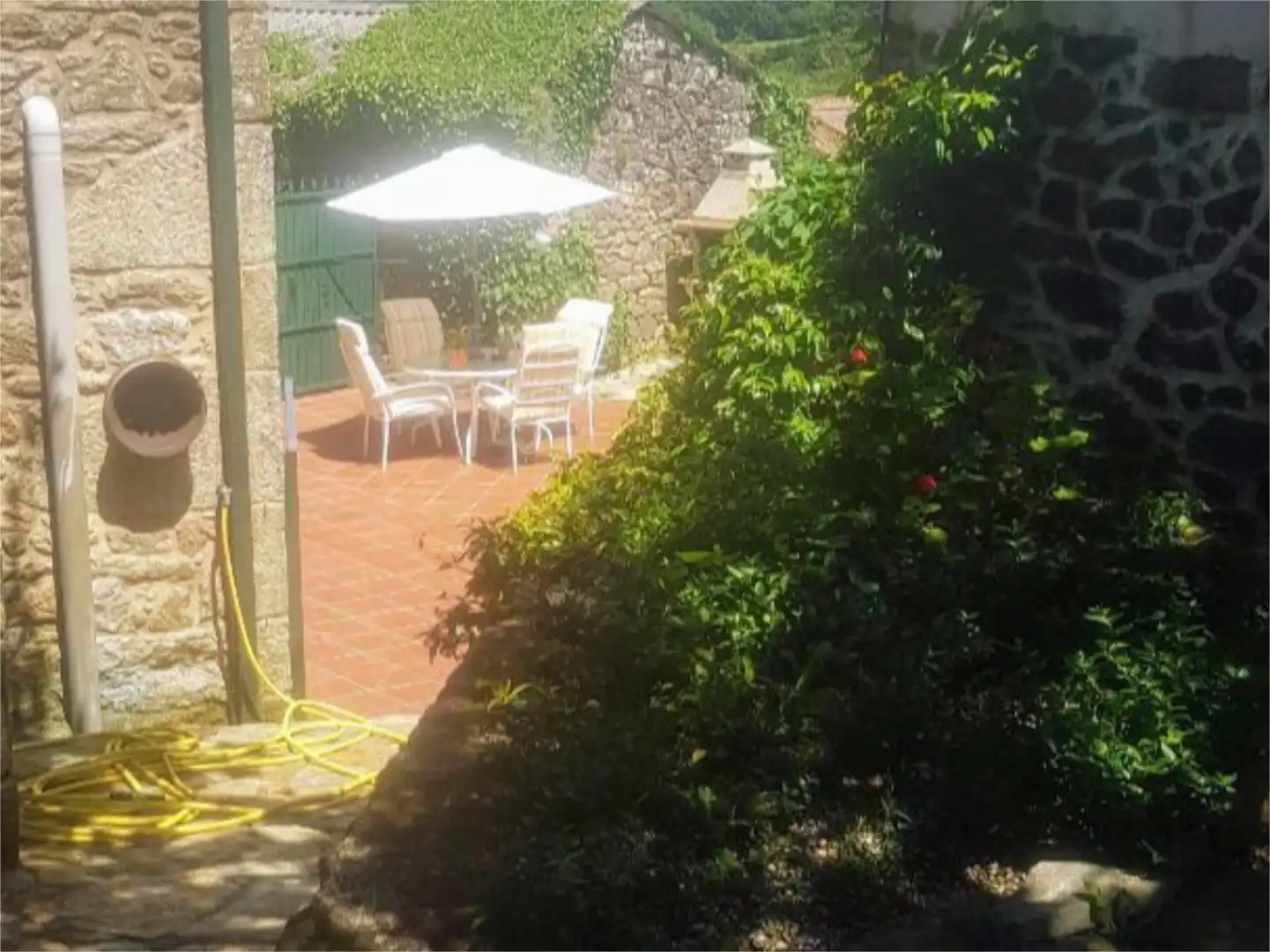 Jardín de Casa o chalet de alquiler en Outes con Calefacción, Jardín privado y Parquet