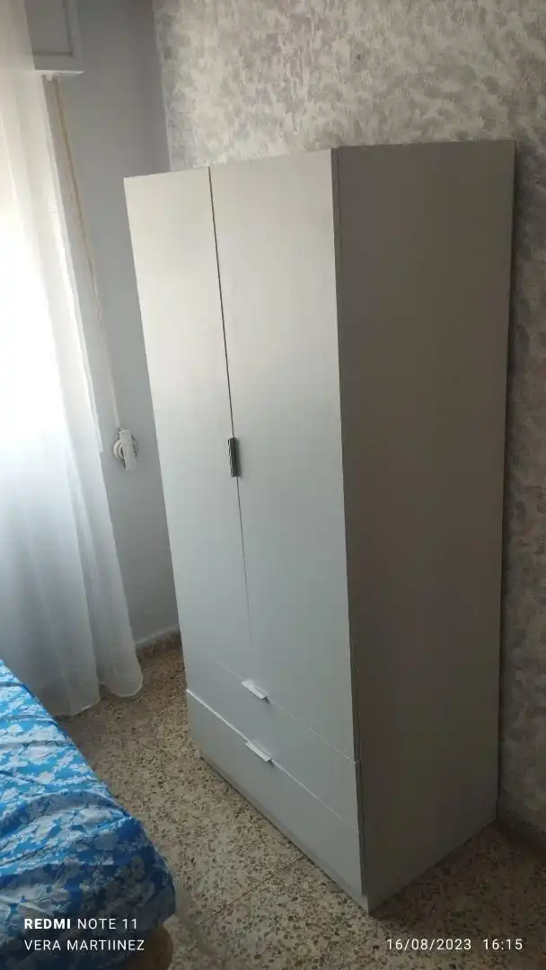 Bedroom of Flat for share in Albacete  with Private garden, Furnished and Oven