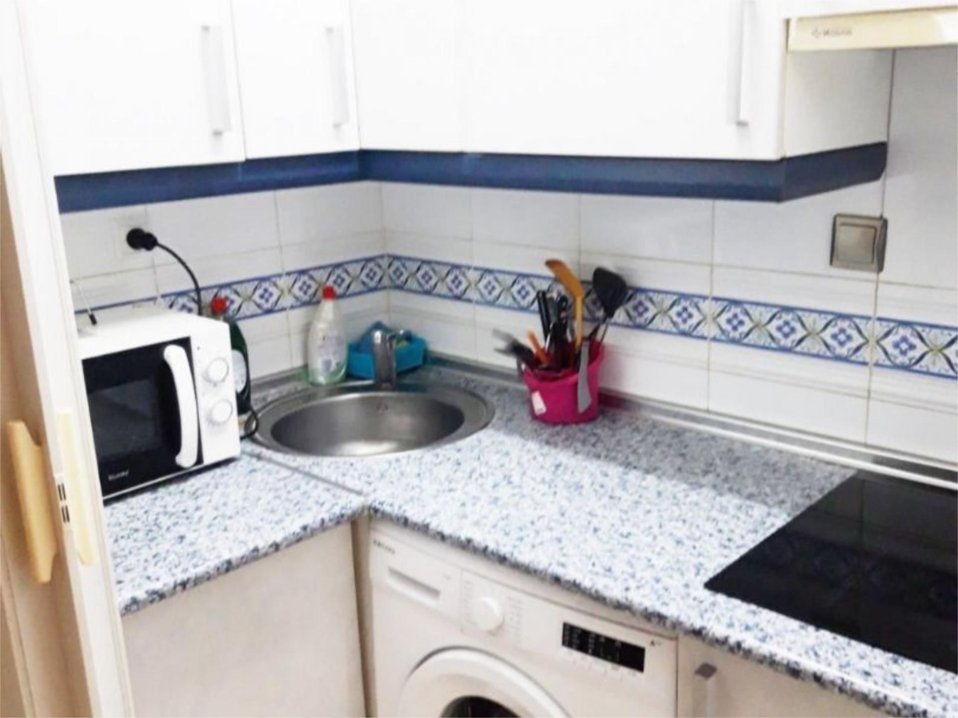 Cocina de Apartamento en venta en Vícar con Aire acondicionado, Calefacción y Jardín privado