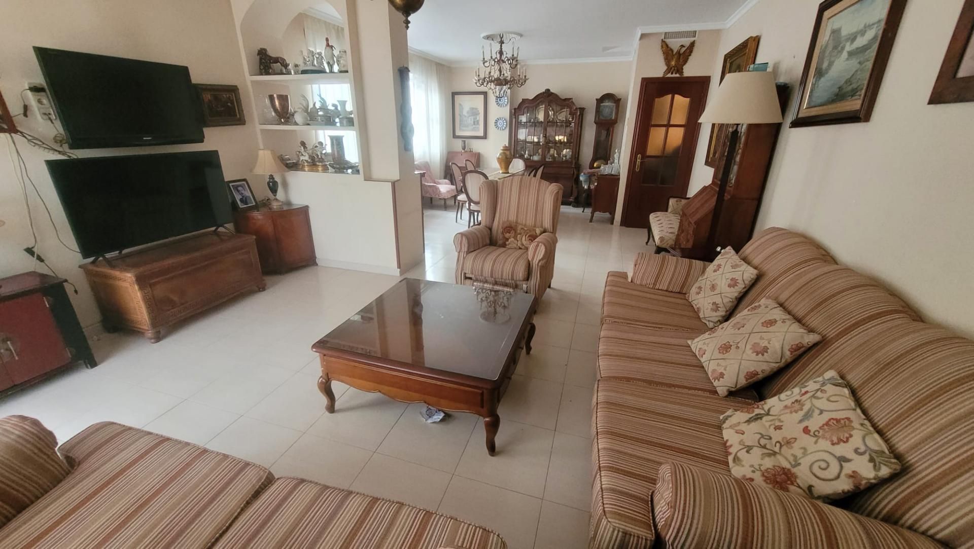 Living room of Flat for sale in  Melilla Capital  with Air Conditioner, Heating and Terrace