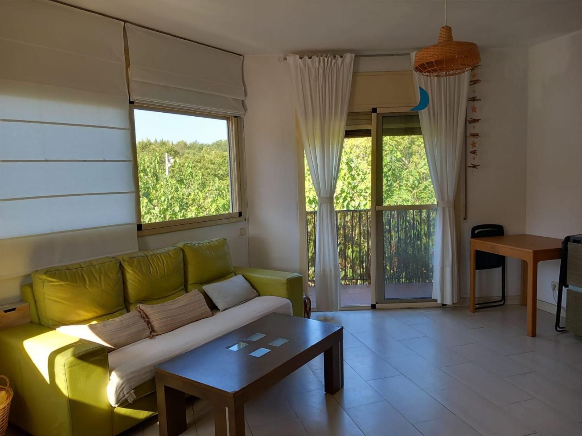 Living room of Flat for sale in Sant Antoni de Vilamajor  with Air Conditioner and Balcony