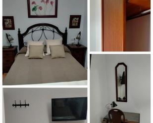 Bedroom of Single-family semi-detached to rent in Cazalla de la Sierra  with Air Conditioner and Balcony