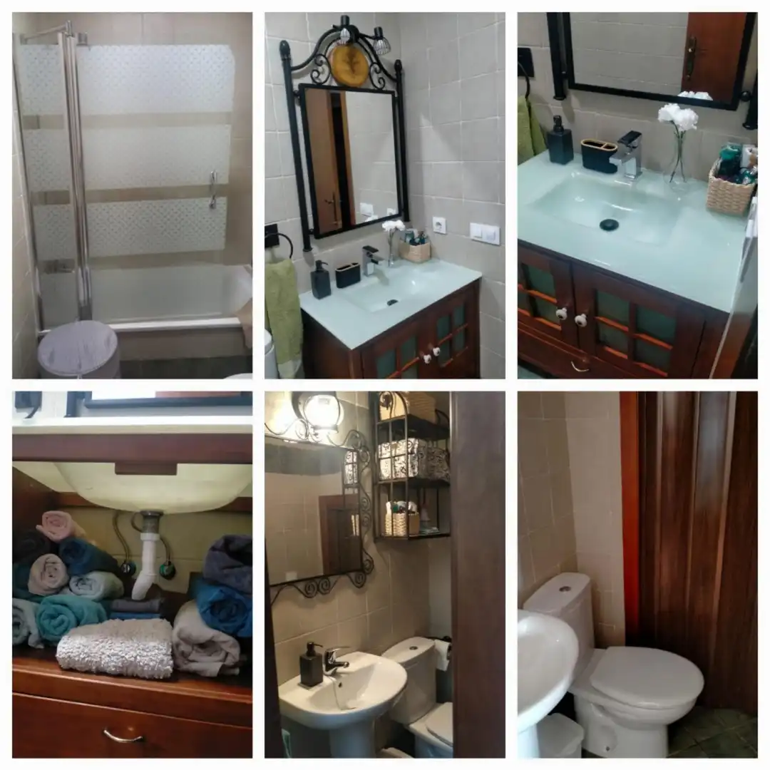 Detached homes for rent in Calle del Egido, 6, Cazalla de la Sierra Bathroom of Detached homes for rent in Cazalla de la Sierra with Air Conditioner, Heating and Storage room