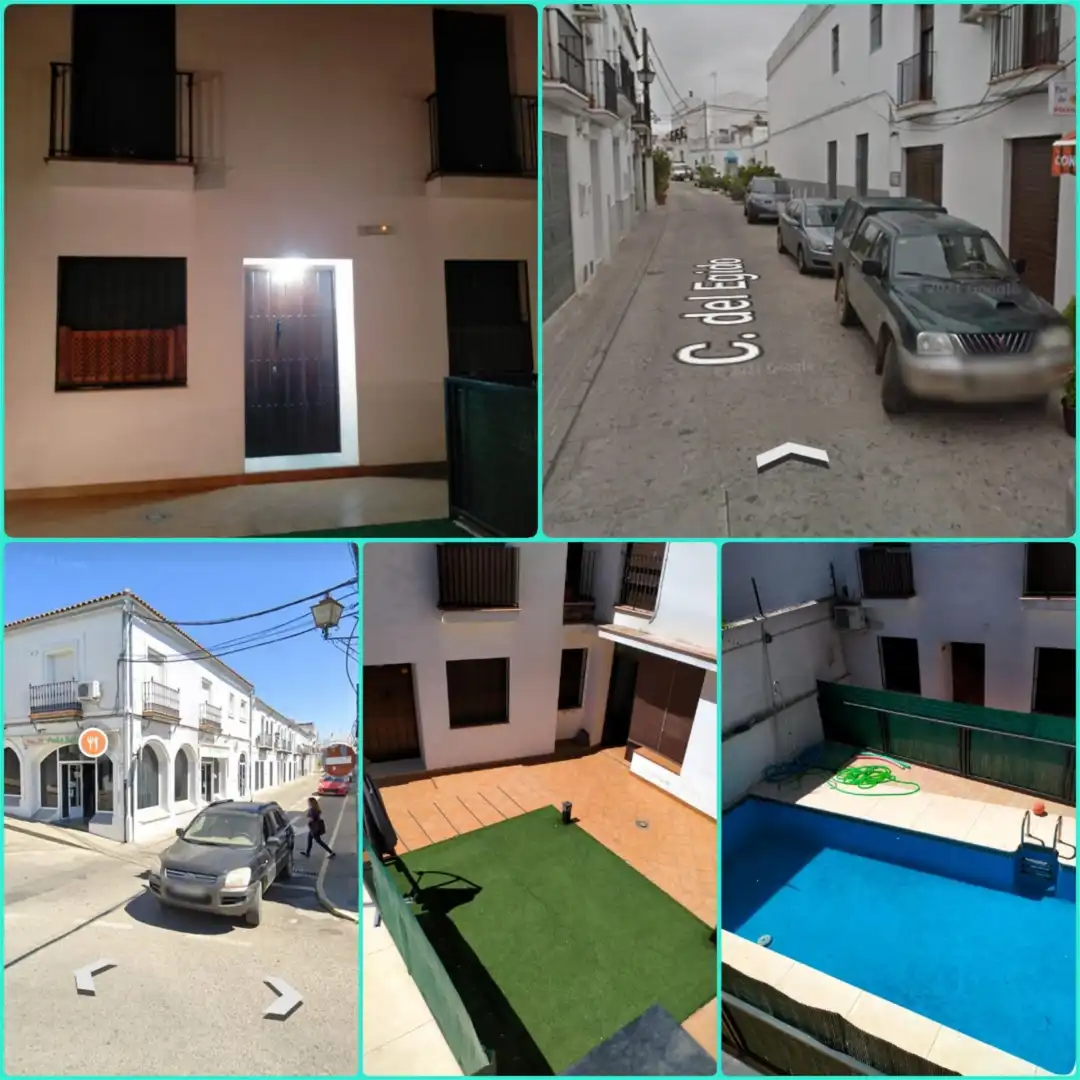 Detached homes for rent in Calle del Egido, 6, Cazalla de la Sierra Exterior view of Detached homes for rent in Cazalla de la Sierra with Air Conditioner, Heating and Storage room