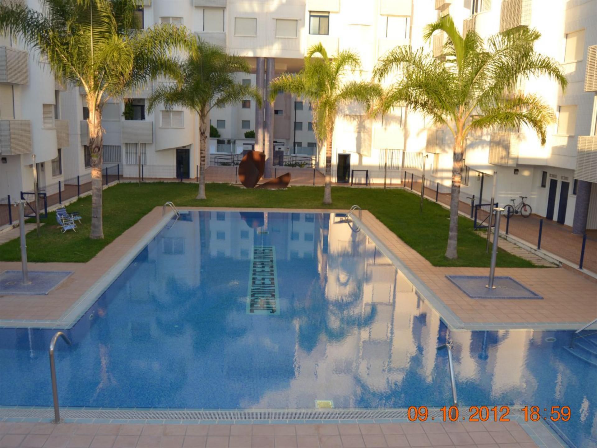 Swimming pool of Apartment to rent in Daimús  with Air Conditioner, Heating and Terrace