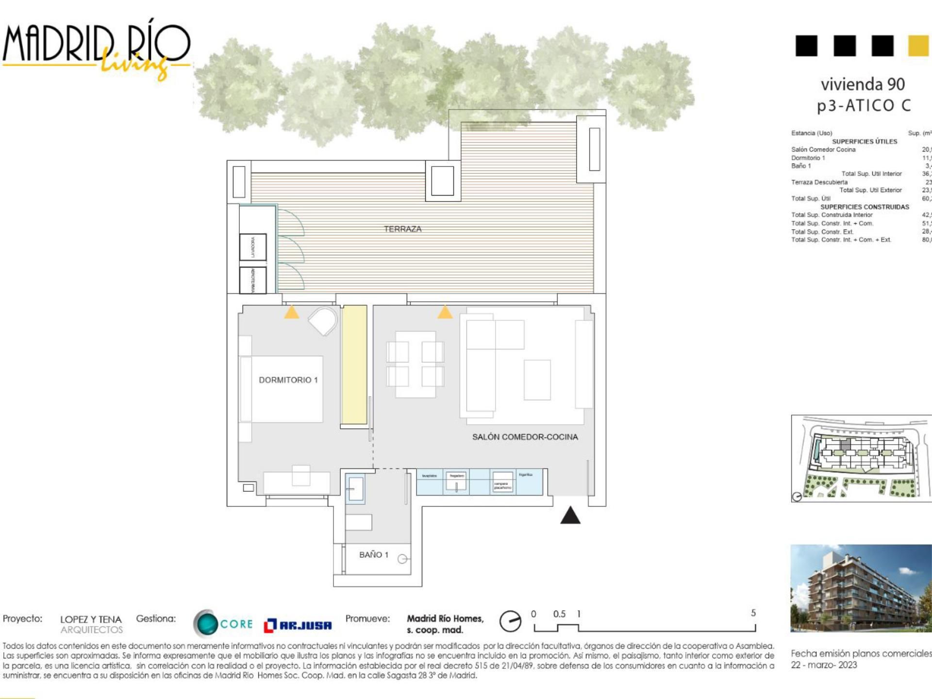 Attic to rent in Paseo de la Virgen del Puerto, 51, Imperial