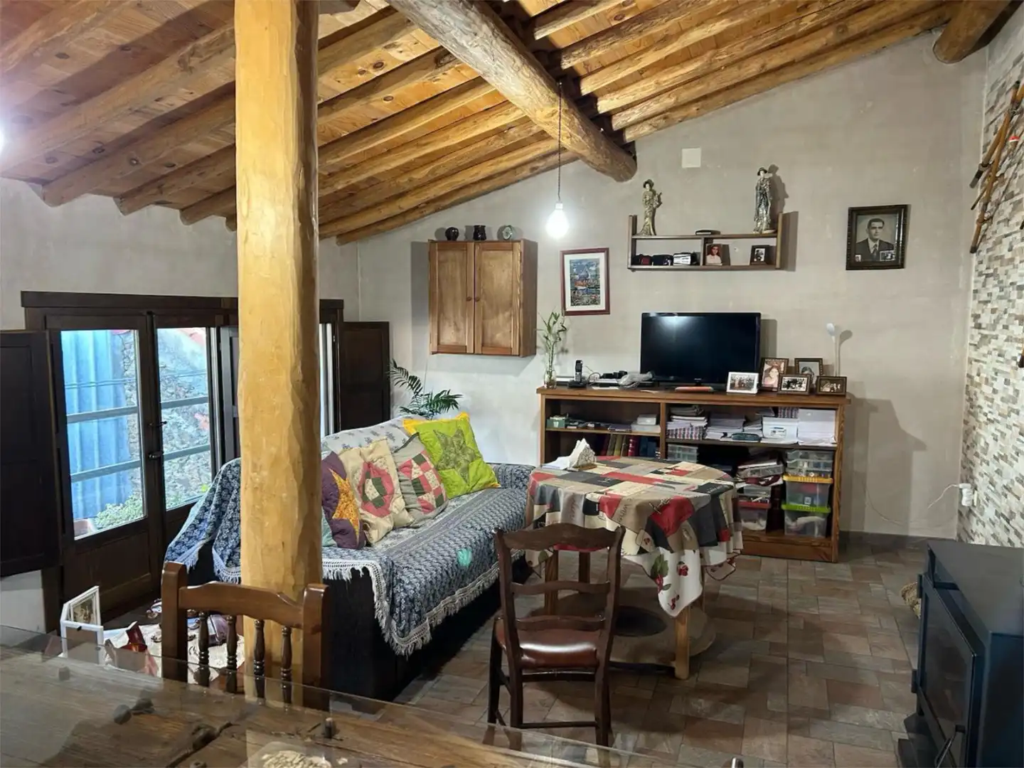 Flat for sale in Carretera Malpartida, Zona Sur - Av. de España - San Miguel Living room of Flat for sale in Plasencia with Private garden