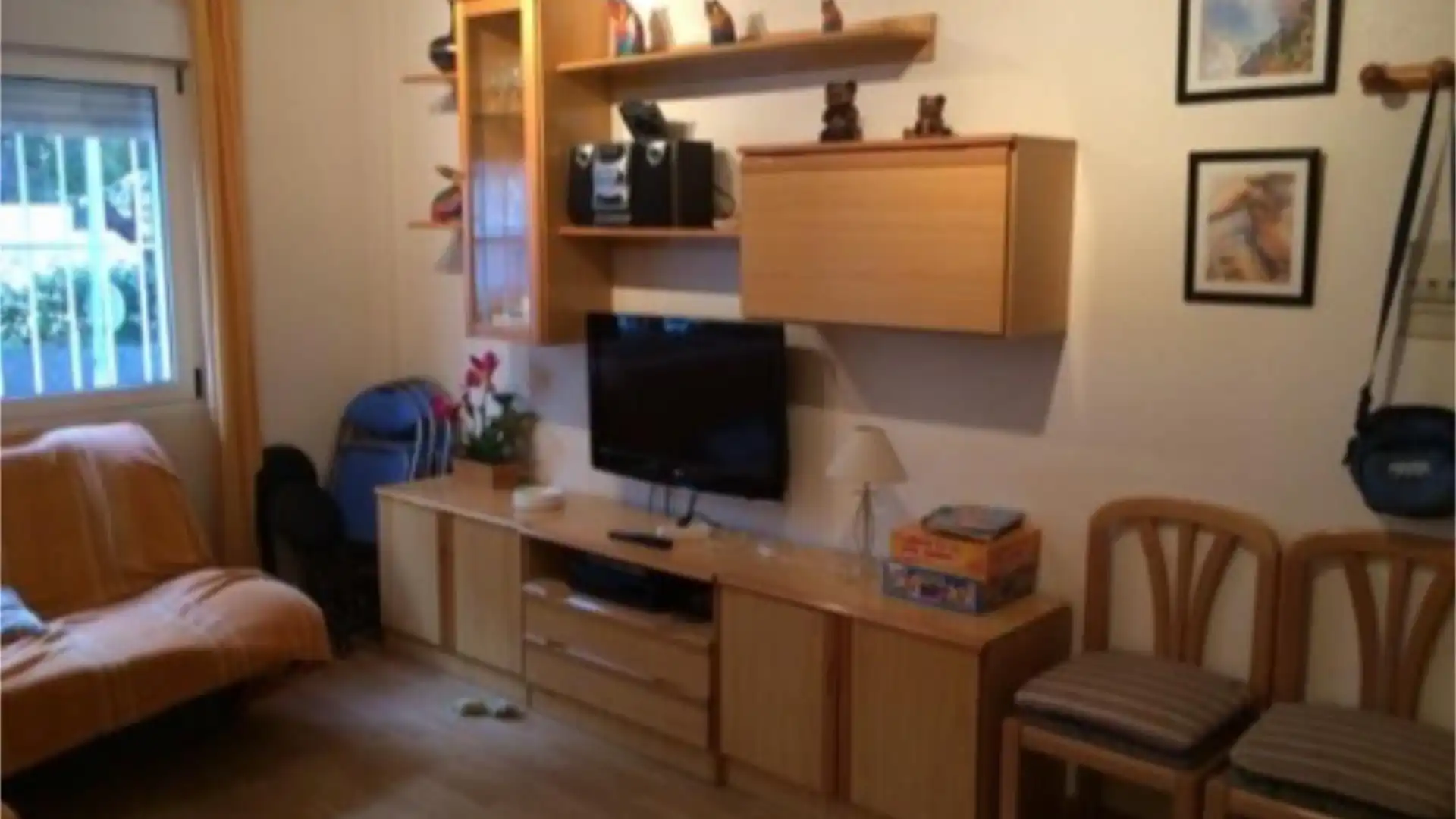 Flat for sale in Calle Agustín Escribano, 18, Lo Pagán Living room of Flat for sale in San Pedro del Pinatar with Air Conditioner, Parquet flooring and Furnished