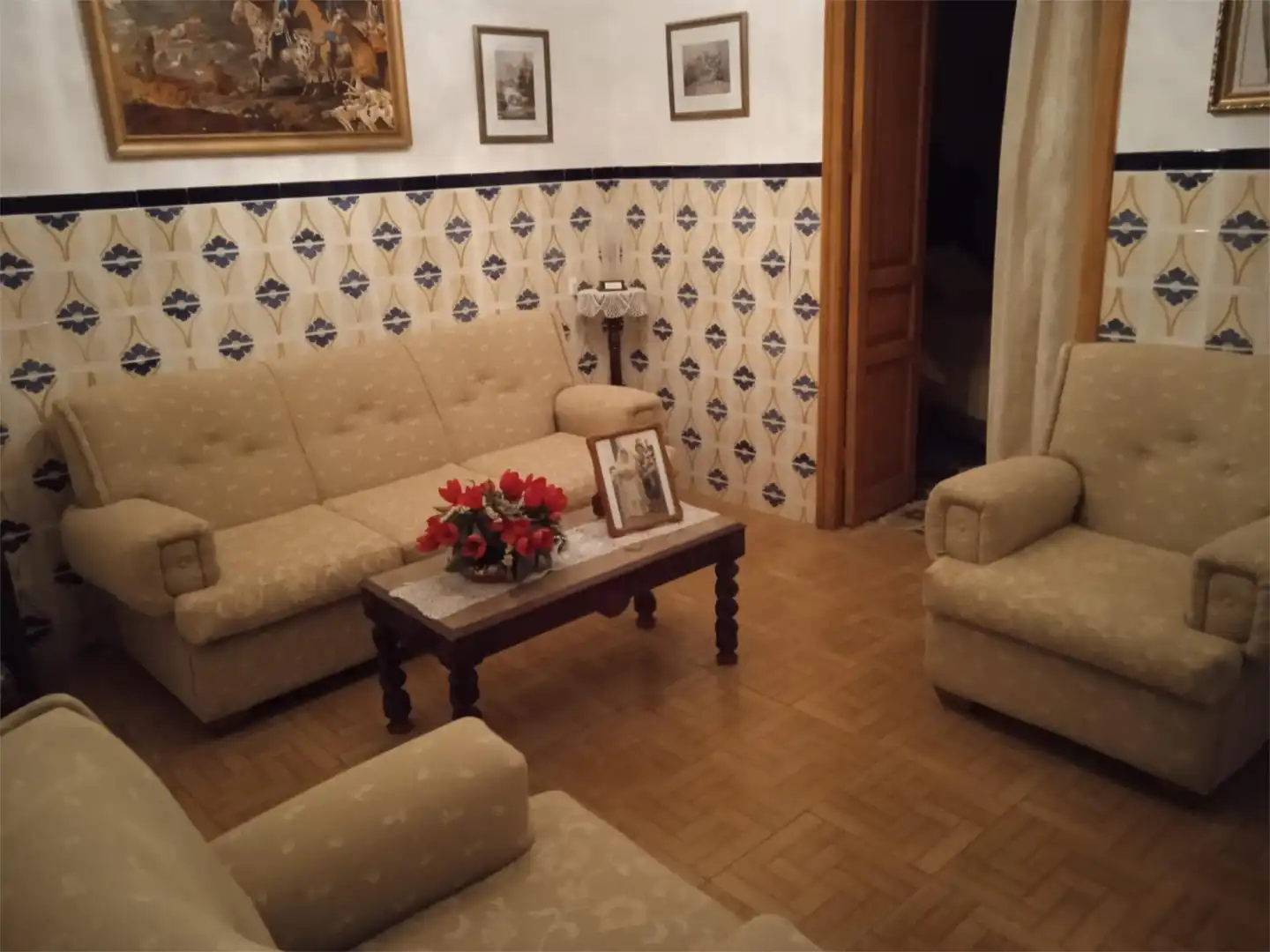 Planta baja en venta en Calle Real, 79, Granja de Torrehermosa Sala de estar de Planta baja en venta en Granja de Torrehermosa