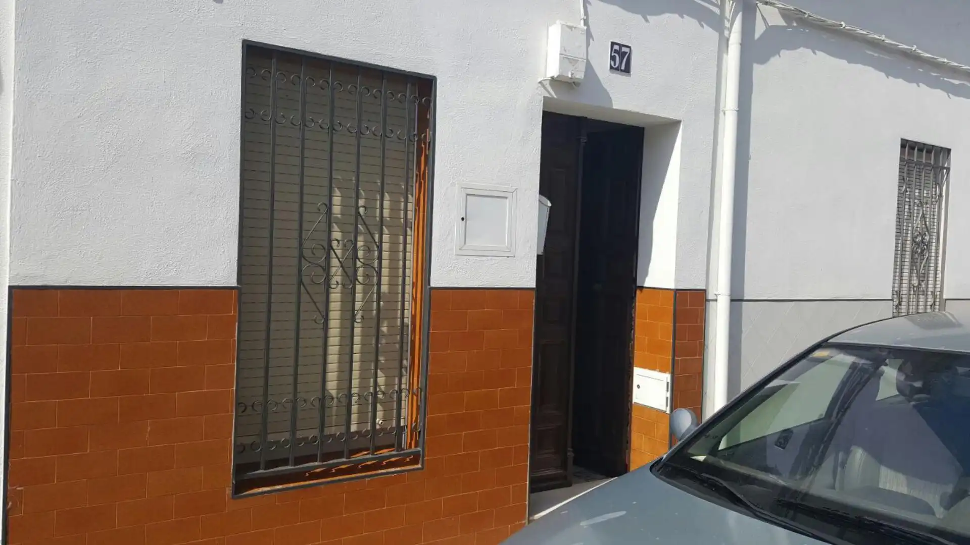 Vista exterior de Dúplex en venda en Azuaga amb Aire condicionat