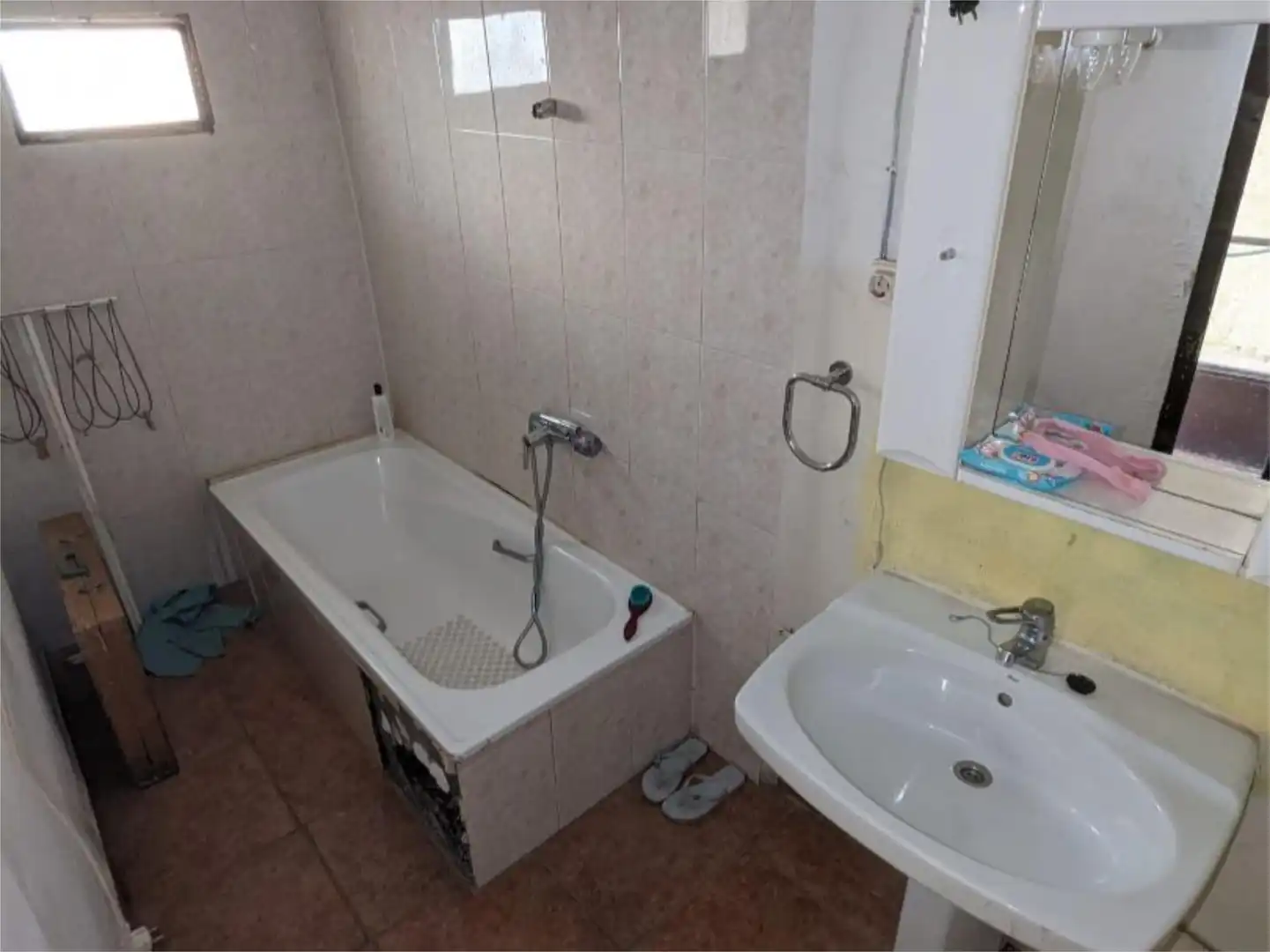 Badezimmer von Wohnung zum Verkauf in Alcolea de Cinca mit Terrasse