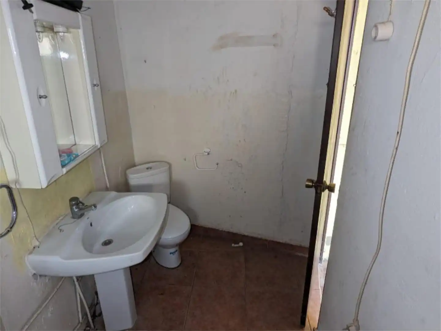 Badezimmer von Wohnung zum Verkauf in Alcolea de Cinca mit Terrasse