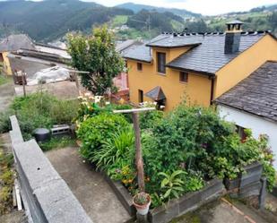 Jardí de Casa adosada en venda en Vegadeo amb Terrassa