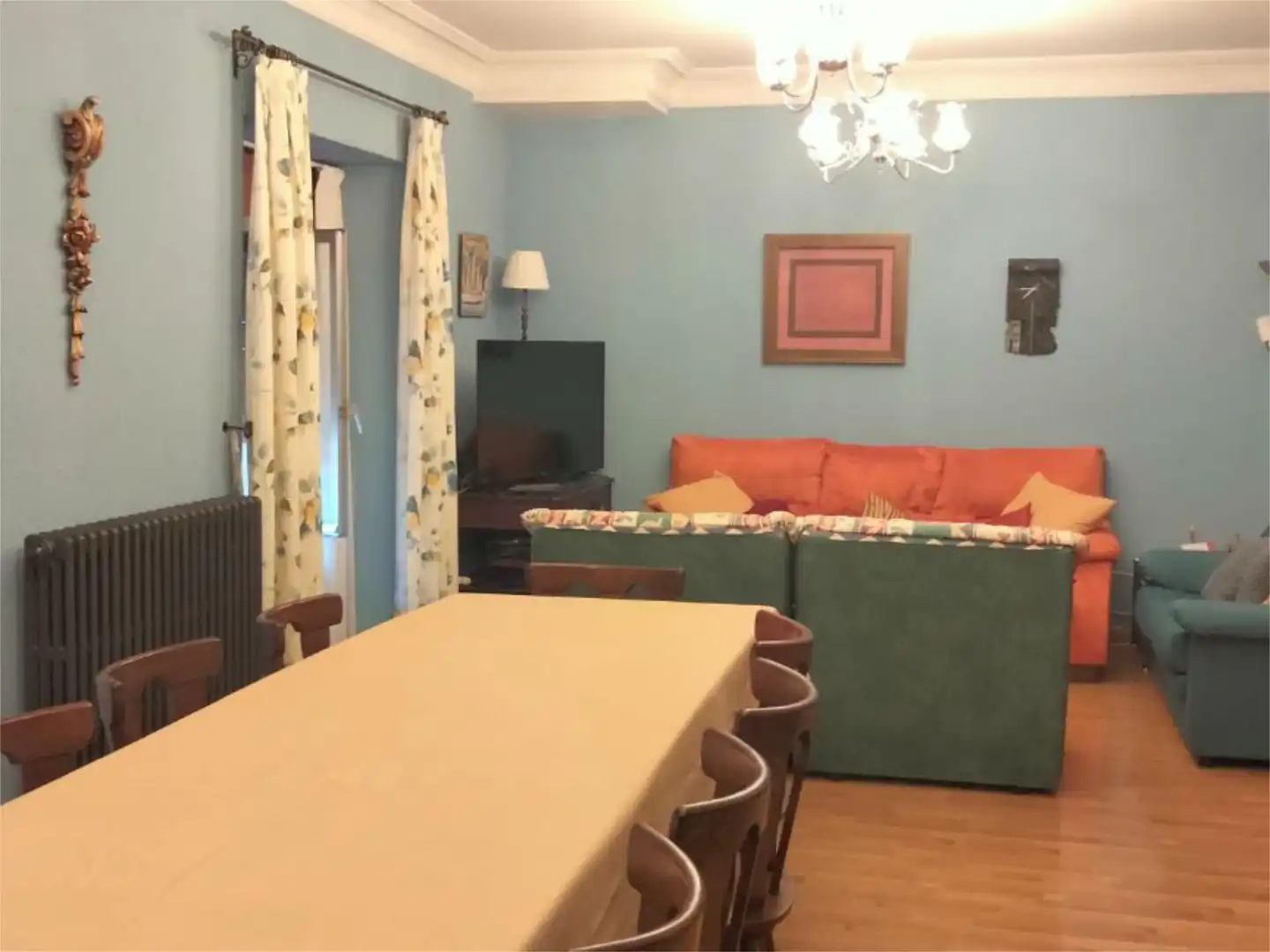 Comedor de Piso en venta en Santa Cristina de Valmadrigal con Terraza y Balcón