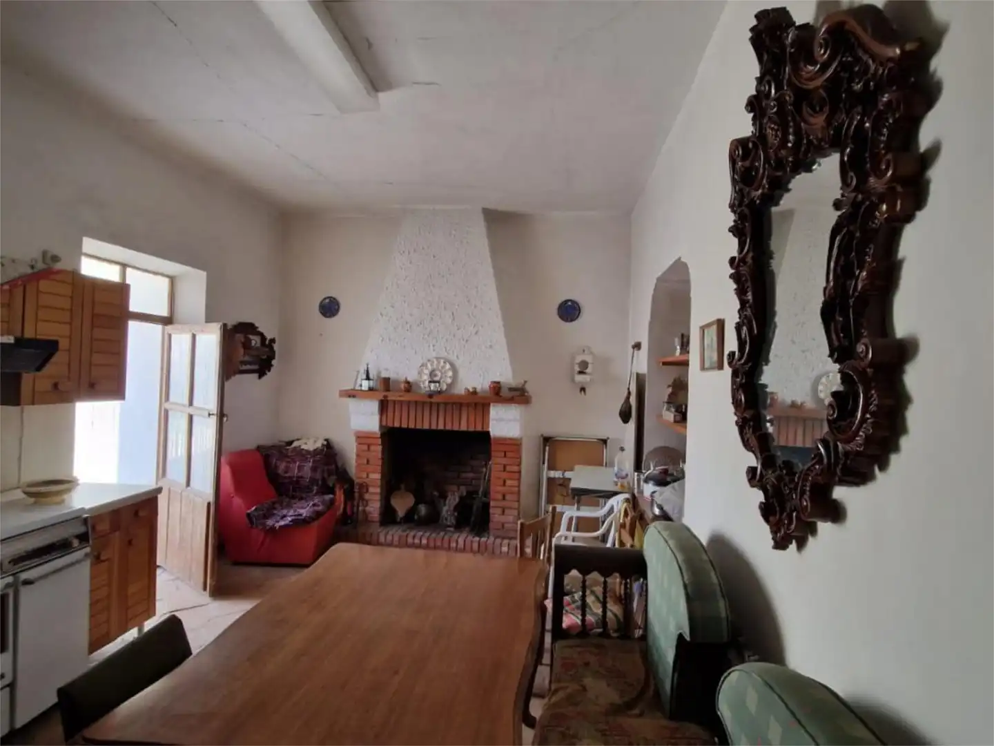 Wohnung zum Verkauf in Calle Juan Félix Huertas, 4, Torralba de Calatrava Wohnzimmer von Wohnung zum Verkauf in Torralba de Calatrava mit Heizung, Privatgarten und Terrasse