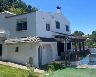 Exterior view of House or chalet for sale in  Zaragoza Capital  with Air Conditioner, Terrace and Swimming Pool