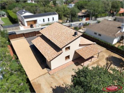 Exterior view of House or chalet for sale in L'Ametlla del Vallès  with Heating, Private garden and Terrace