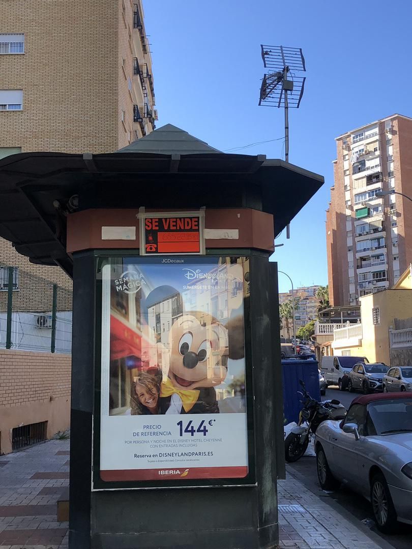 Exterior view of Premises for sale in Málaga Capital  with Air Conditioner