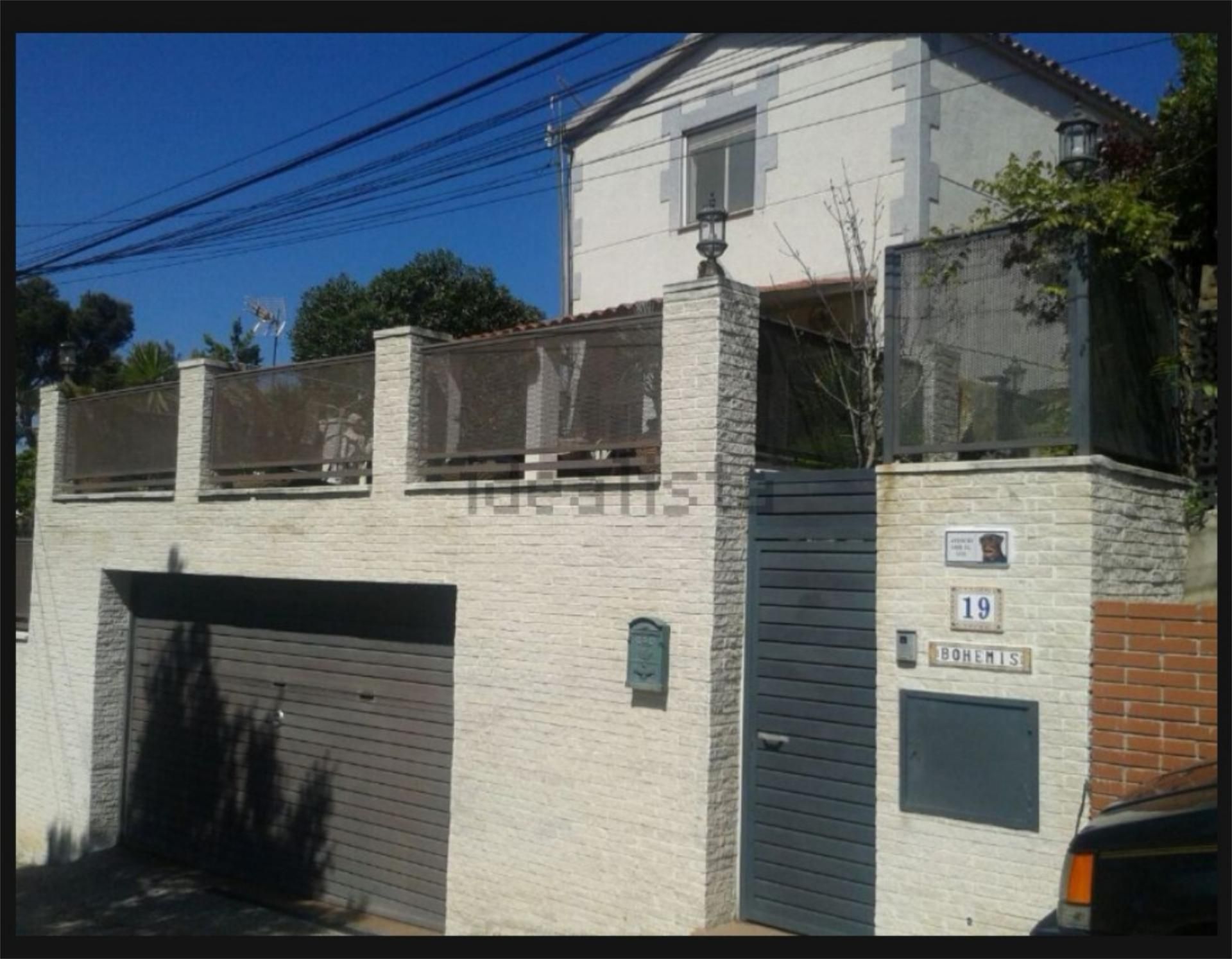 Vista exterior de Casa o xalet en venda en  Barcelona Capital amb Aire condicionat, Calefacció i Jardí privat