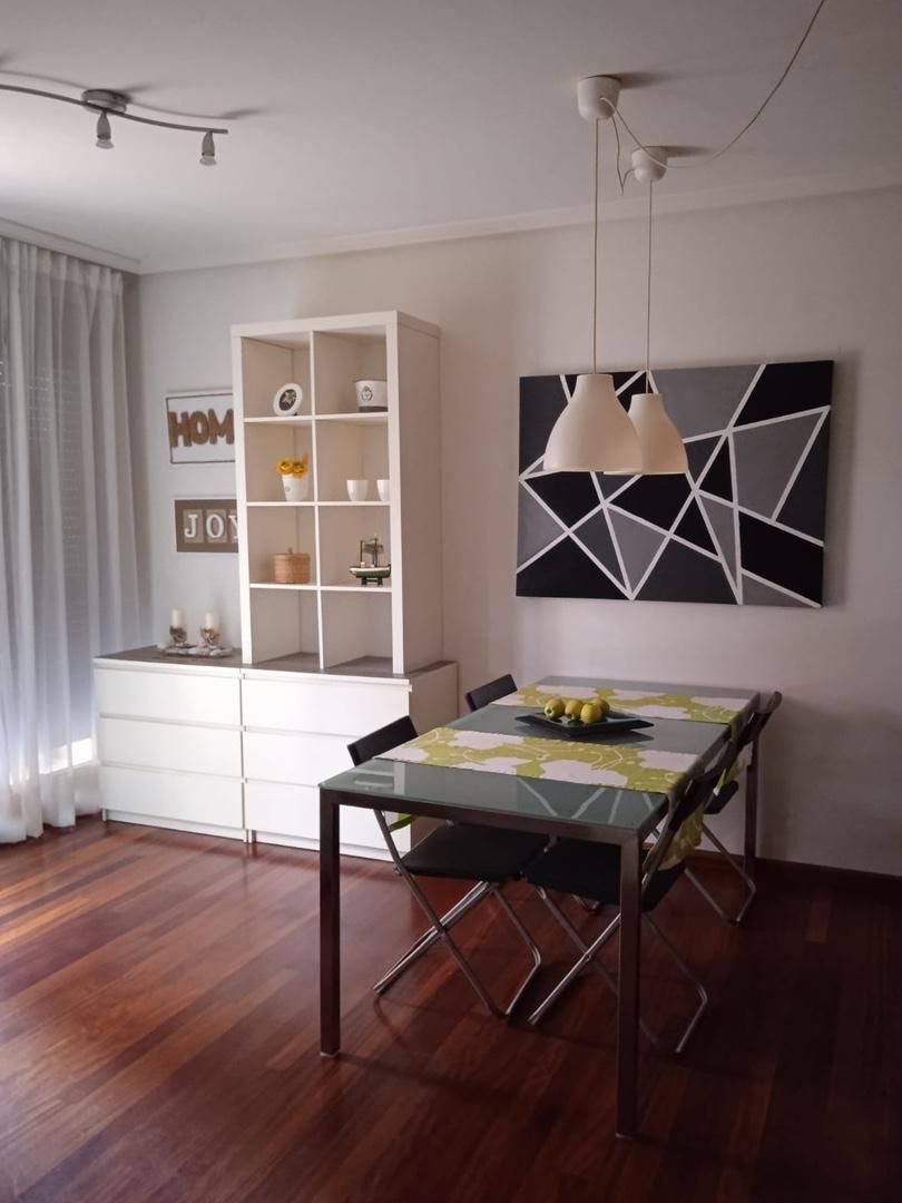 Dining room of Flat for sale in Navia  with Heating, Parquet flooring and Terrace