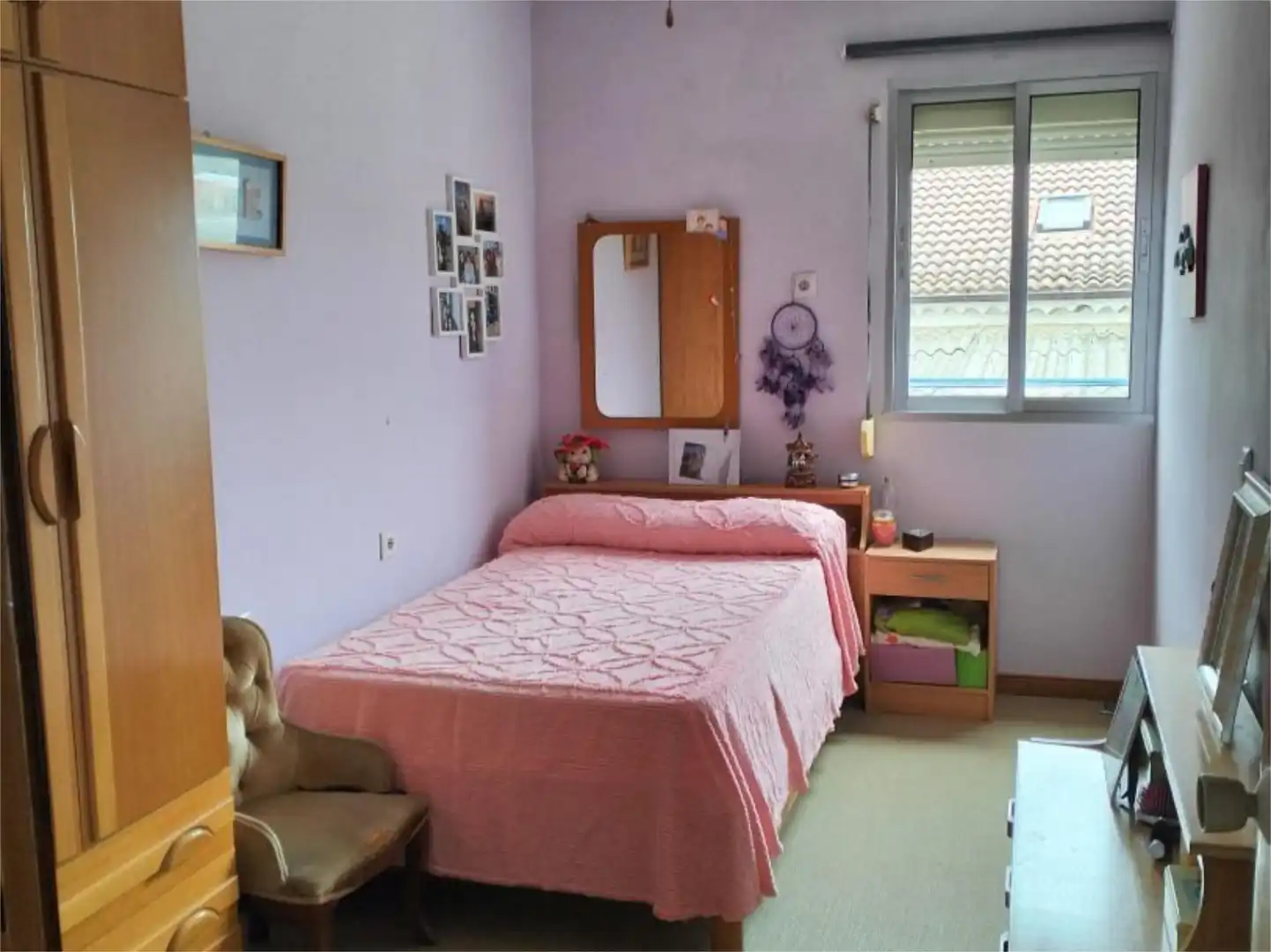 Casa adosada en venda a Calle Cavestany, 12, San Cebrián de Mazote Dormitori de Casa adosada en venda en San Cebrián de Mazote amb Calefacció i Moblat
