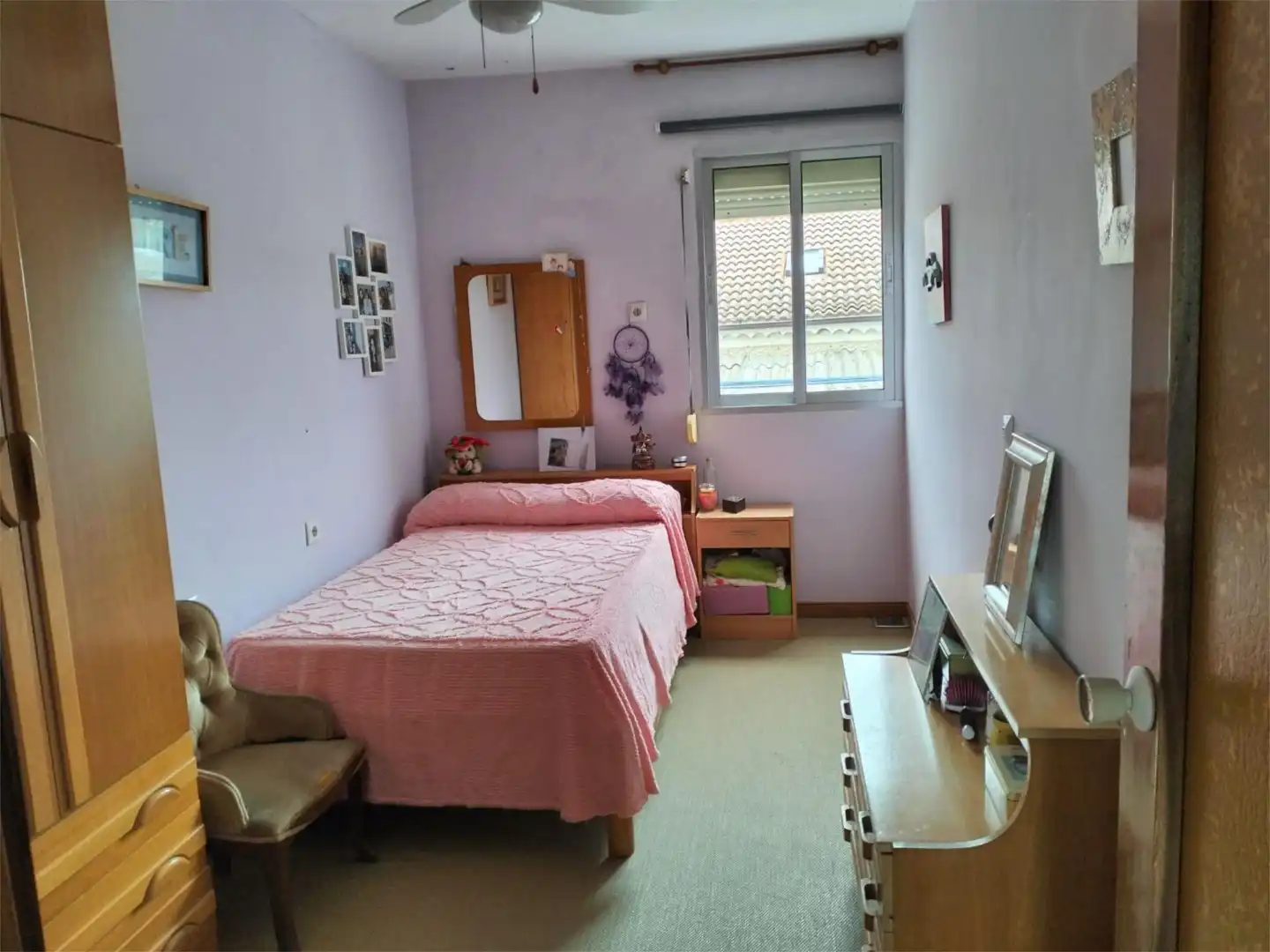 Casa adosada en venda a Calle Cavestany, 12, San Cebrián de Mazote Dormitori de Casa adosada en venda en San Cebrián de Mazote amb Calefacció i Moblat