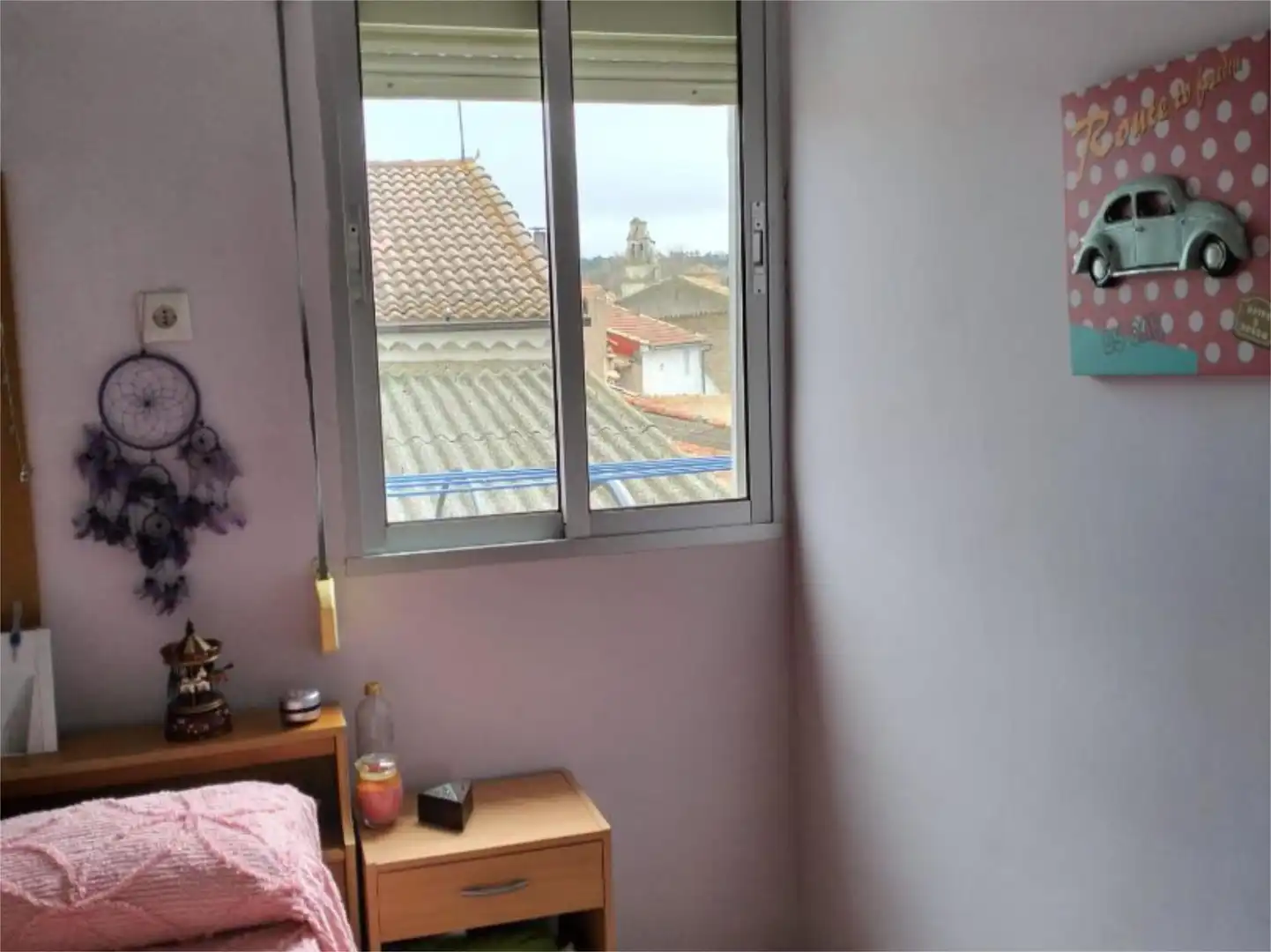 Casa adosada en venda a Calle Cavestany, 12, San Cebrián de Mazote Dormitori de Casa adosada en venda en San Cebrián de Mazote amb Calefacció i Moblat