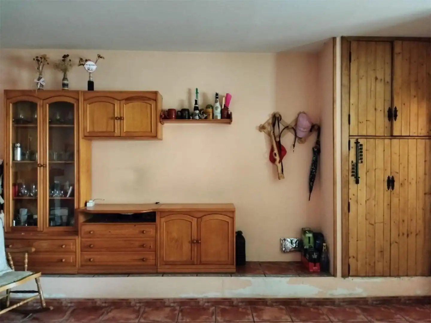 Casa adosada en venda a Calle Cavestany, 12, San Cebrián de Mazote Cuina de Casa adosada en venda en San Cebrián de Mazote amb Calefacció i Moblat