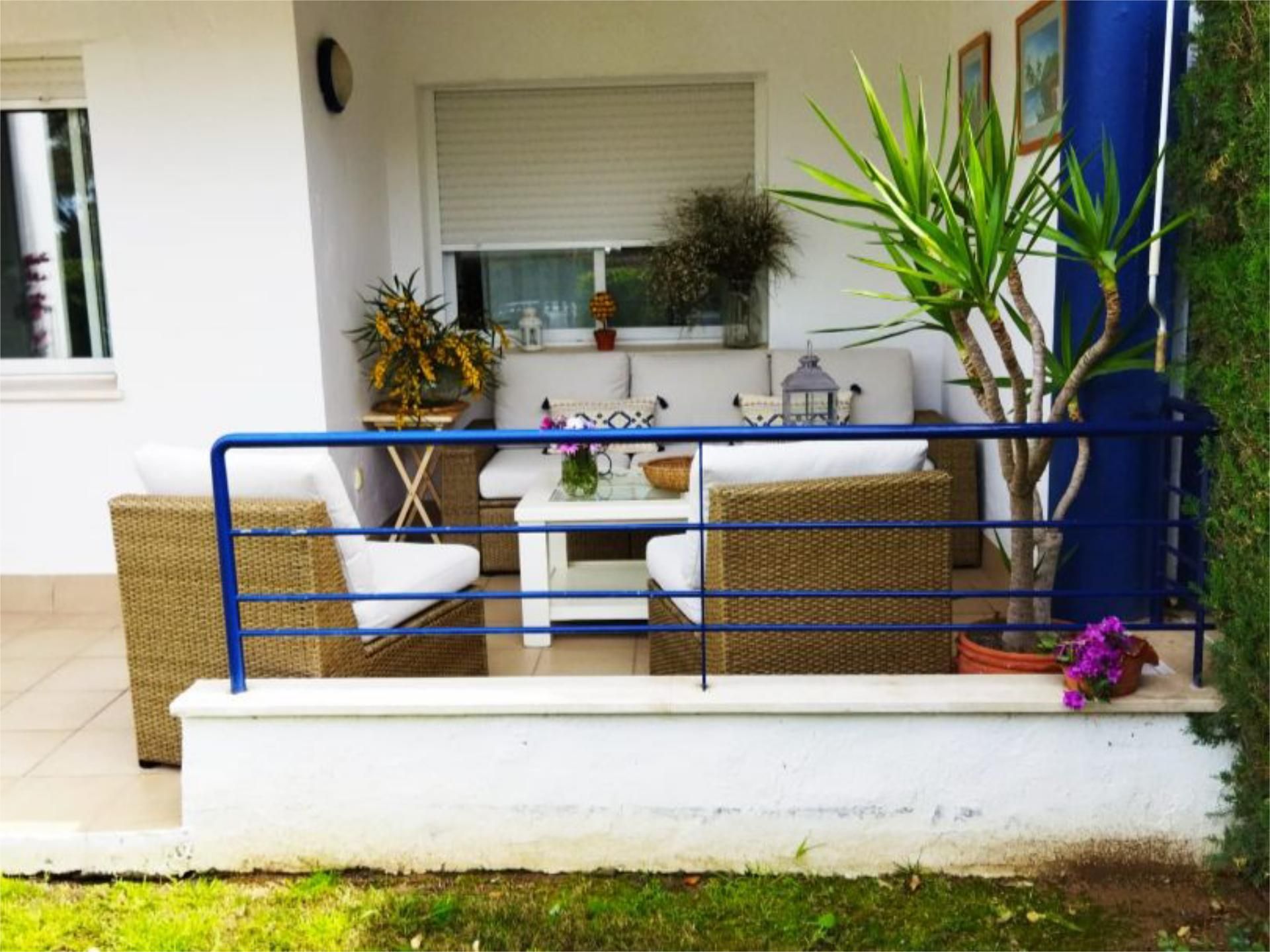 Terrace of Apartment to rent in Rota  with Air Conditioner, Heating and Private garden