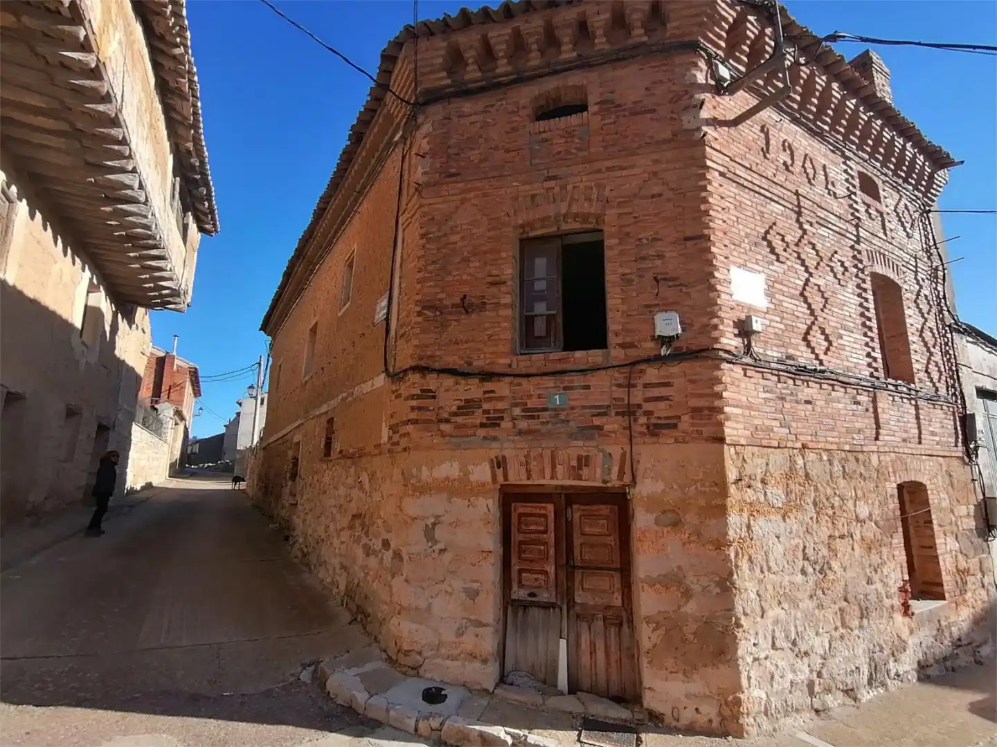 Vista exterior de Piso en venta en Villamediana