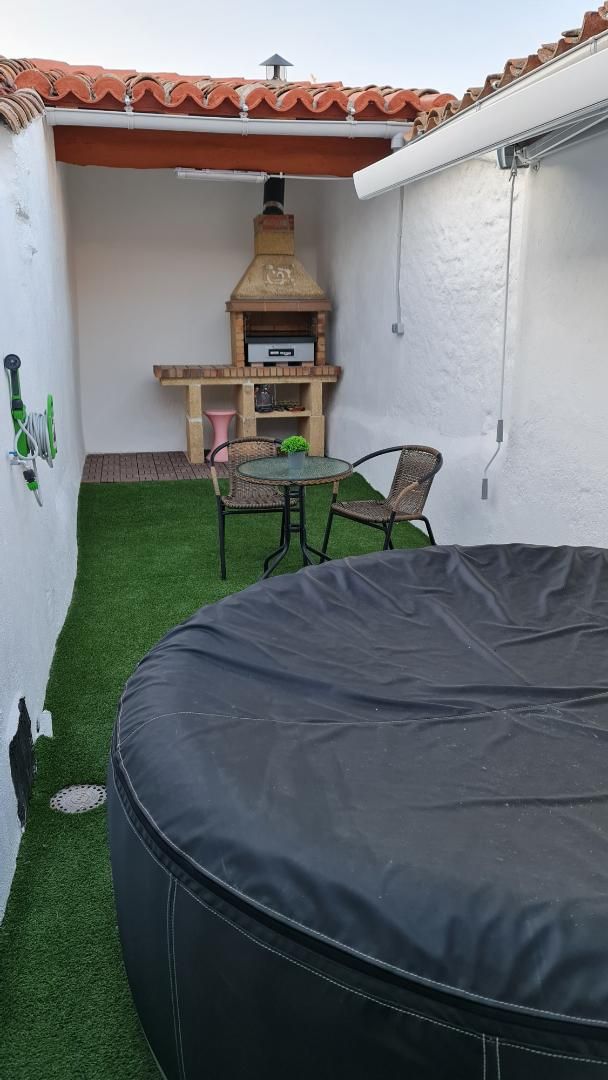 Terrace of Single-family semi-detached for sale in Santo Domingo de las Posadas  with Terrace, Storage room and Furnished