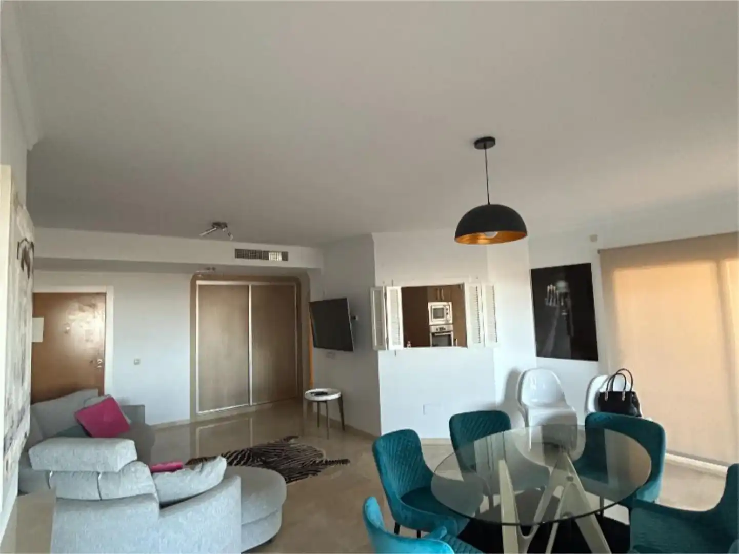 Flat for sale in Calle Madrid, 9, La Mairena Living room of Flat for sale in Ojén with Air Conditioner, Heating and Terrace