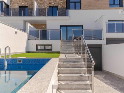 Swimming pool of Single-family semi-detached for sale in  Granada Capital  with Air Conditioner, Terrace and Swimming Pool