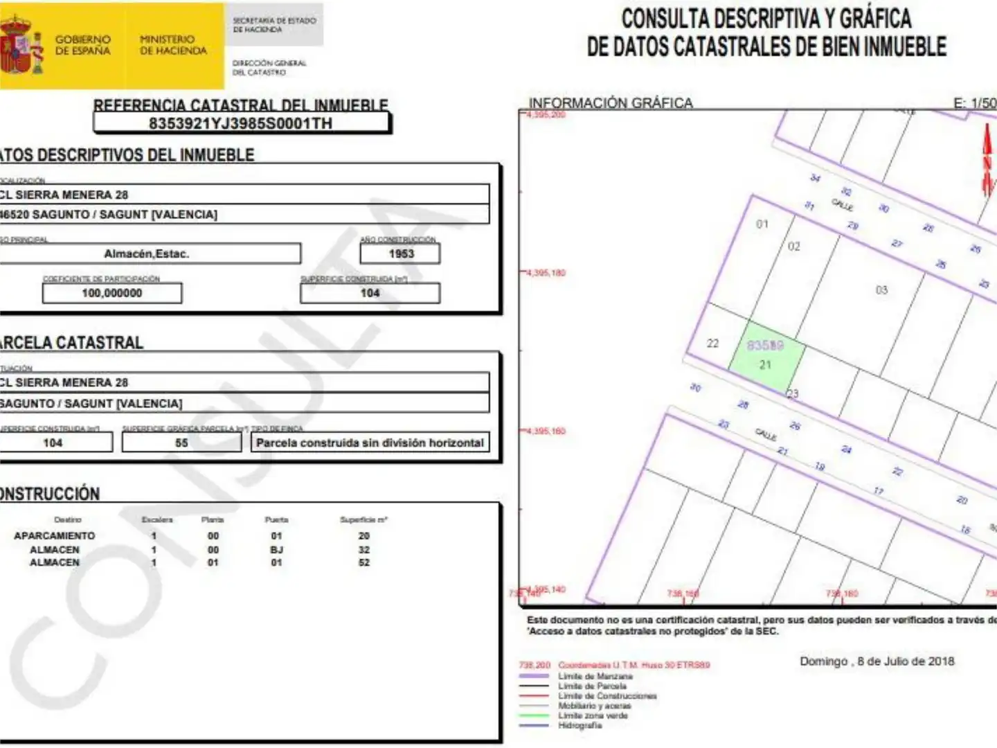 Casa adosada en venta en Carrer Sierra Menera, 28, Nuevo Centro Casa adosada en venta en Sagunto / Sagunt