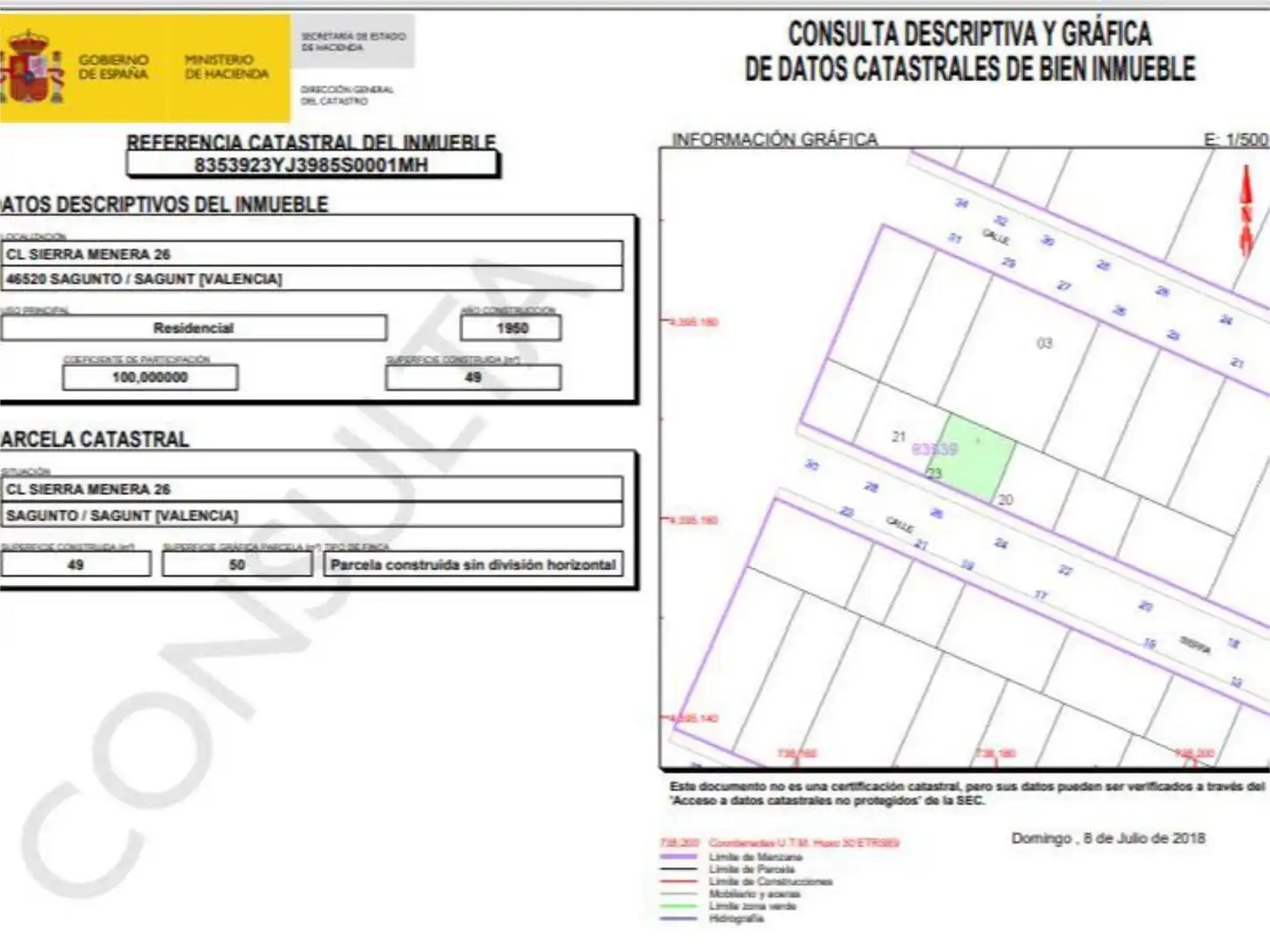 Casa adosada en venta en Carrer Sierra Menera, 28, Nuevo Centro Casa adosada en venta en Sagunto / Sagunt