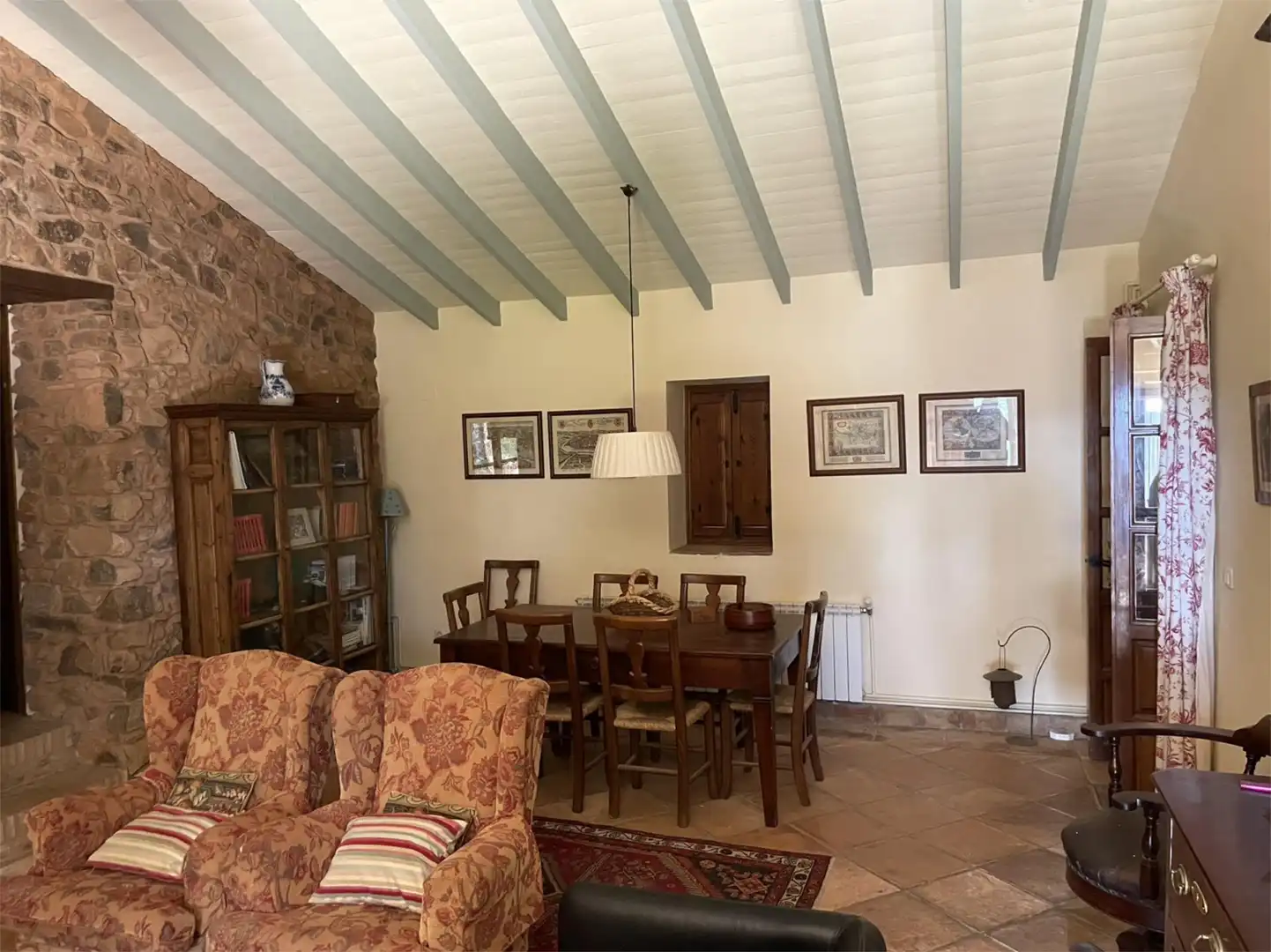 Finca rústica en venta en Zufre Comedor de Finca rústica en venta en Zufre con Calefacción, Jardín privado y Terraza