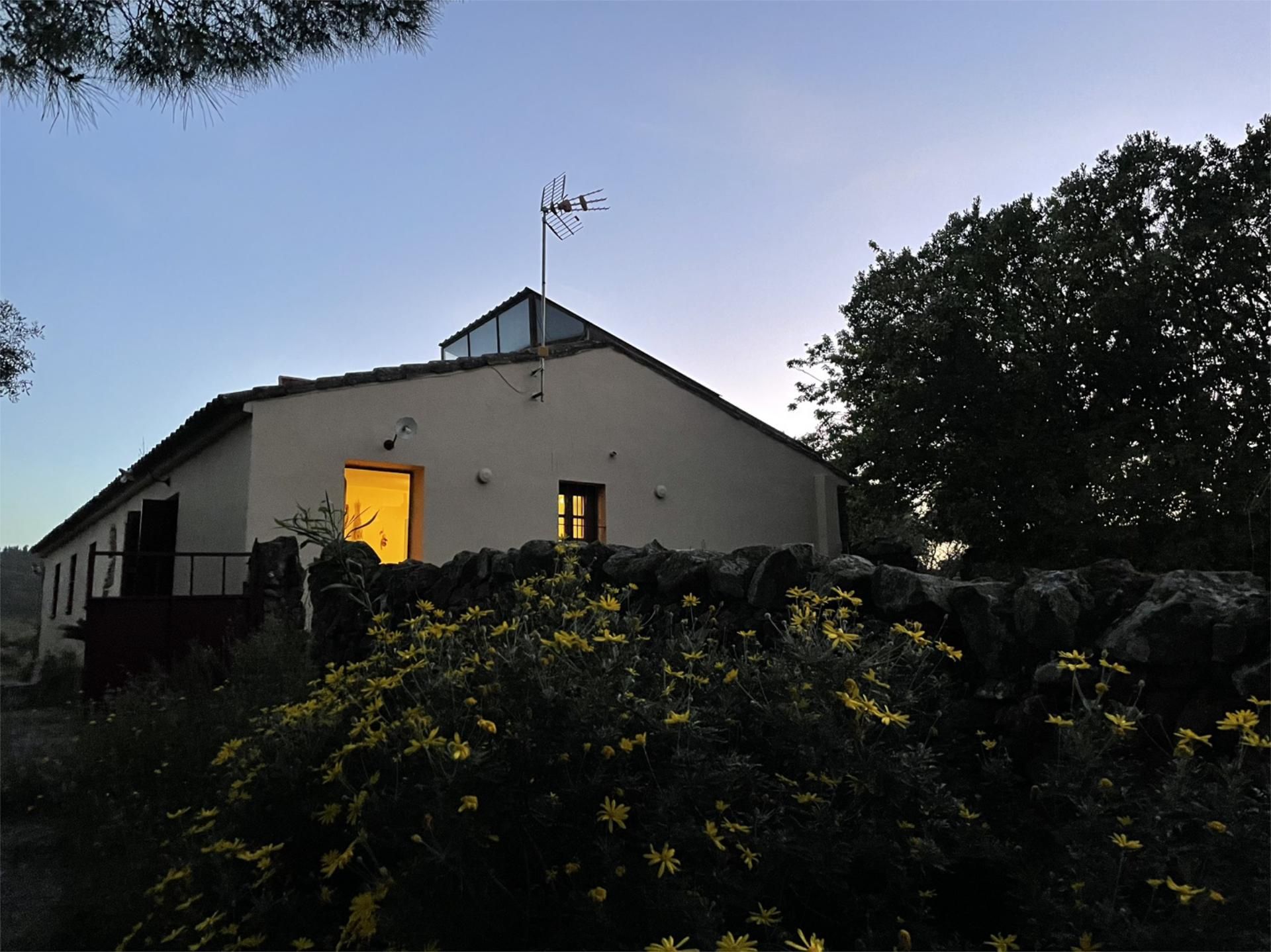 Exterior view of Country house for sale in Zufre  with Heating, Private garden and Terrace