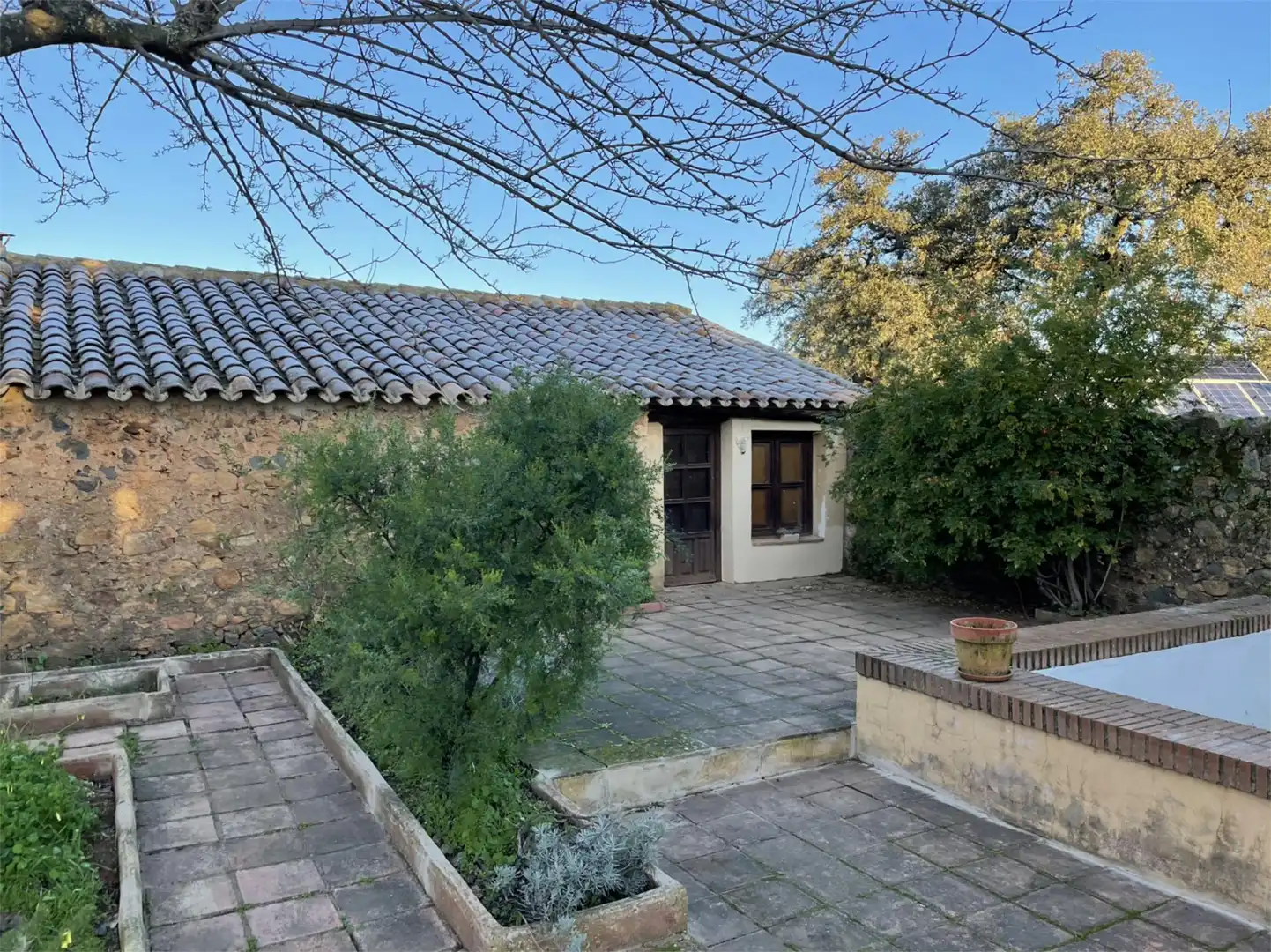Finca rústica en venta en Zufre Vista exterior de Finca rústica en venta en Zufre con Calefacción, Jardín privado y Terraza