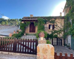 Vista exterior de Casa o xalet en venda en Bunyola amb Terrassa